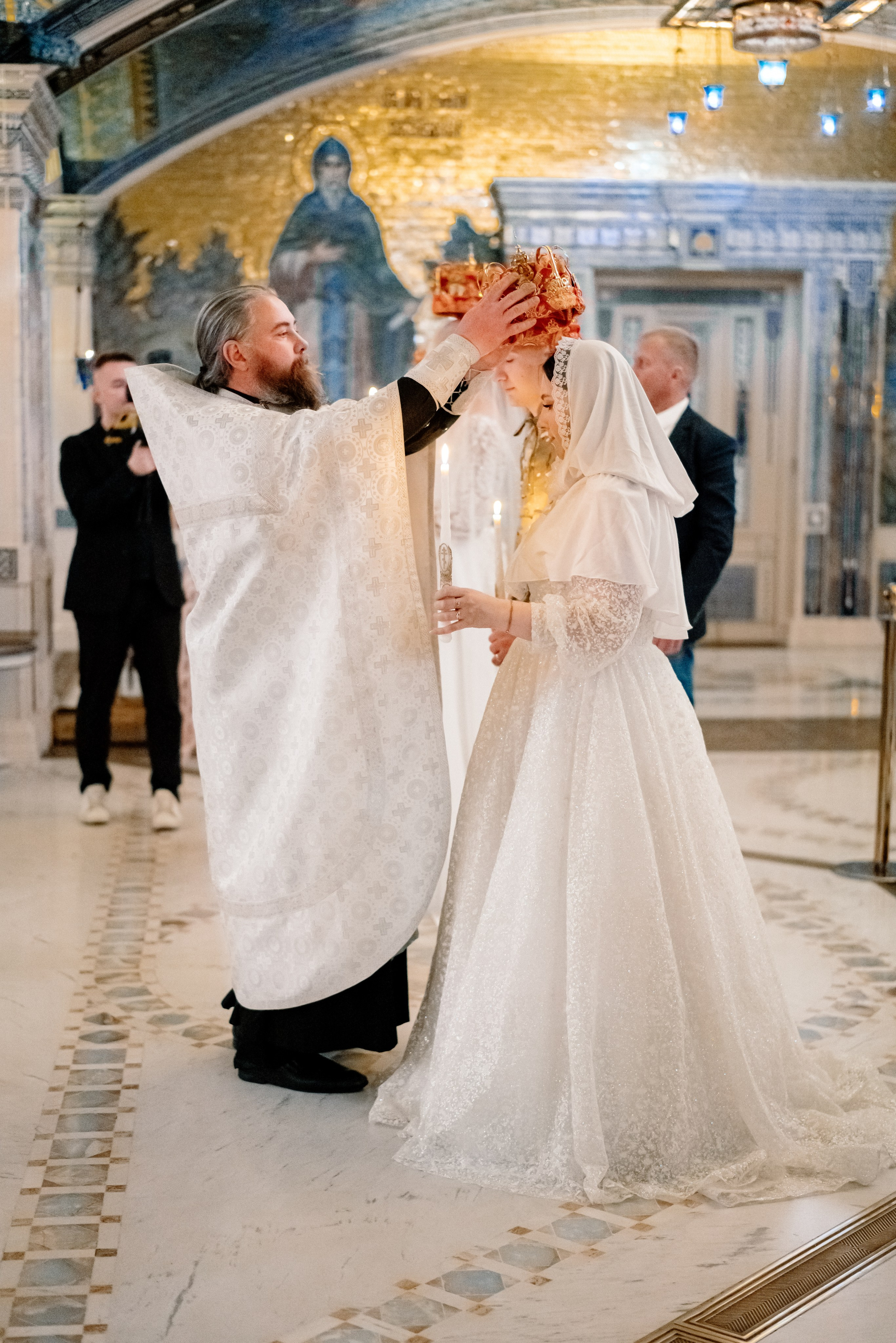 Венчание в Главном храме вооруженных сил (Патриот). Семейный фотограф Одинцово Москва Наталия Черенкова