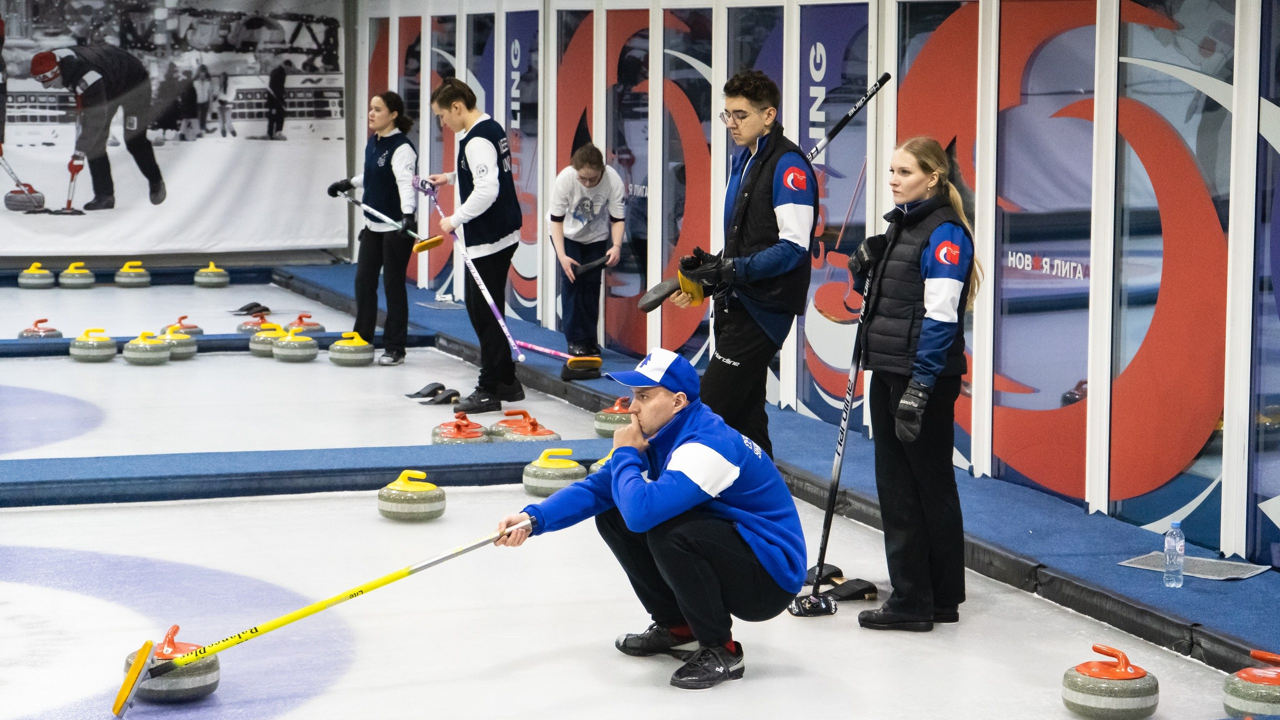МССИ. Соревнования по керлингу, 2025. Фотограф и видеооператор Екатерина Гнатюк