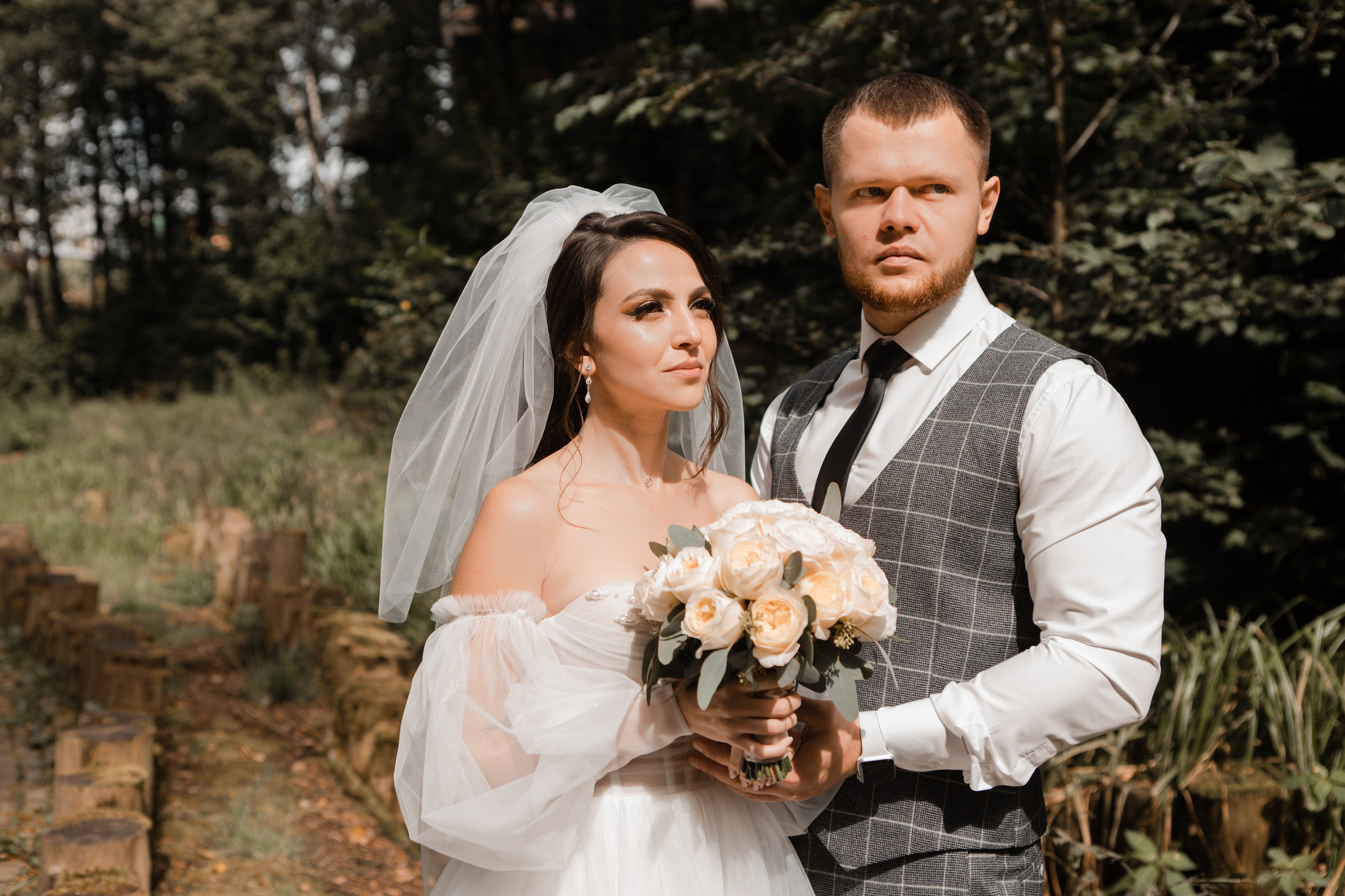 Свадебная фотосессия Сергея и Татьяны. Наша свадебная сказка. Видеосъемка и фотосъемка свадеб. Фотограф и оператор на свадьбу. Видеосъемка подкастов, собственная видео-фотостудии. Предметная фотосъемка