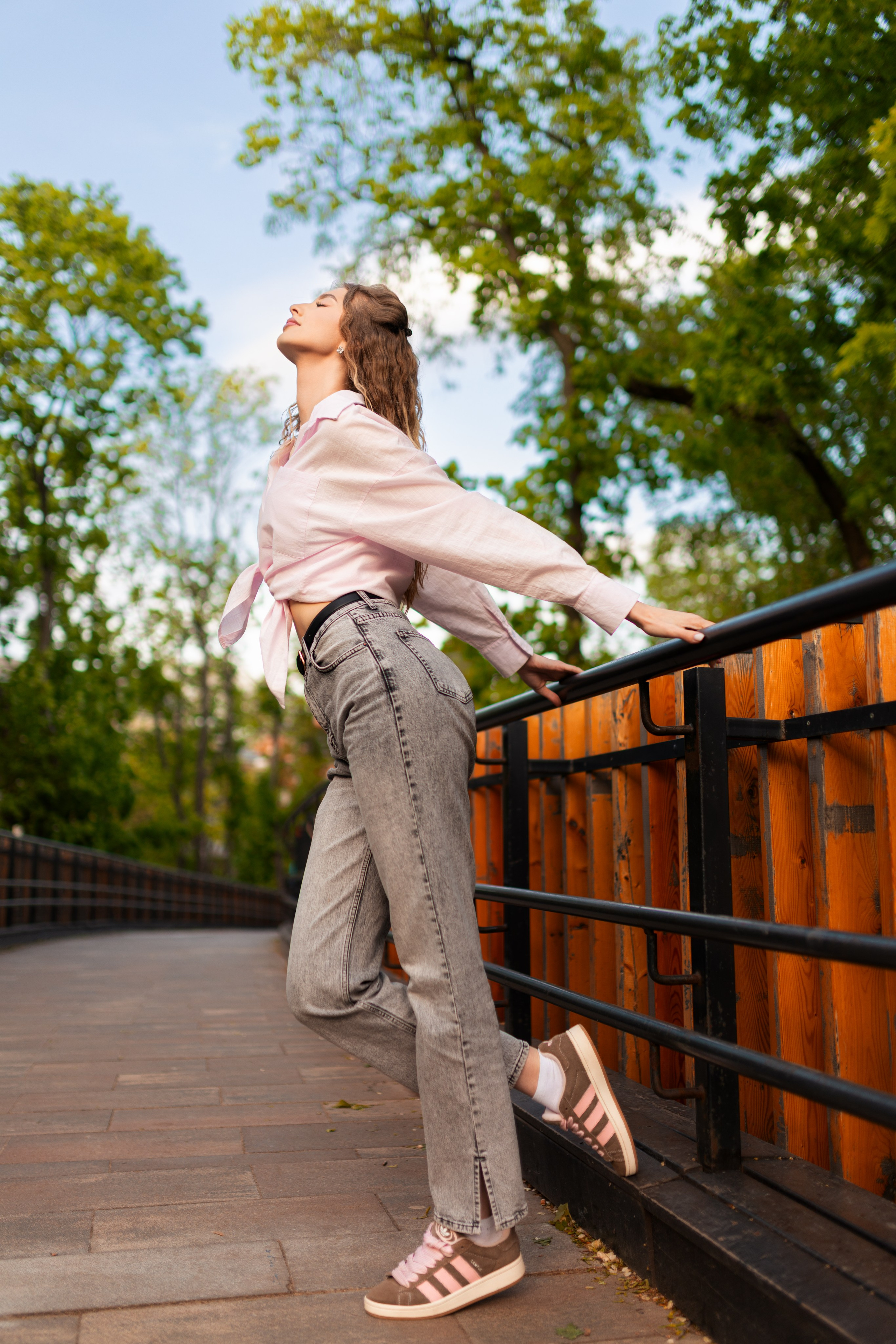 Съемка в парке Орленок с Ксенией в формате для «себя». Дмитрий Шульгин, портретный фотограф в Воронеже