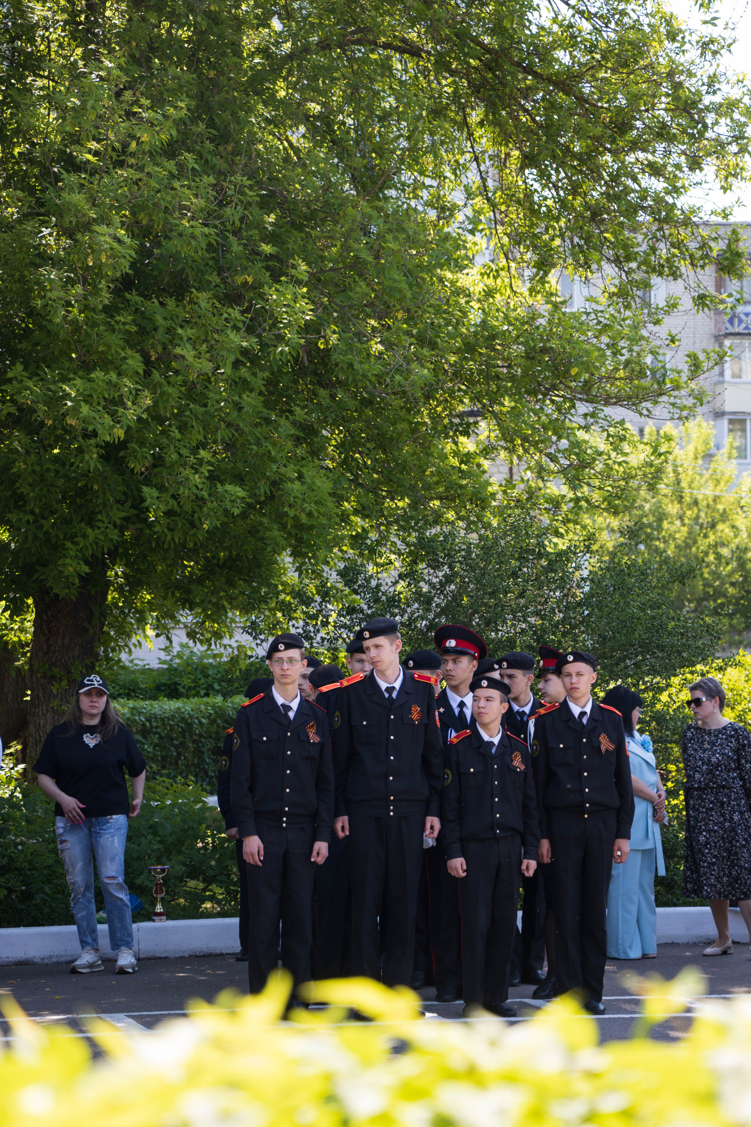 Последний звонок 2025 взвод 8"б». Фотограф Татьяна Матрос