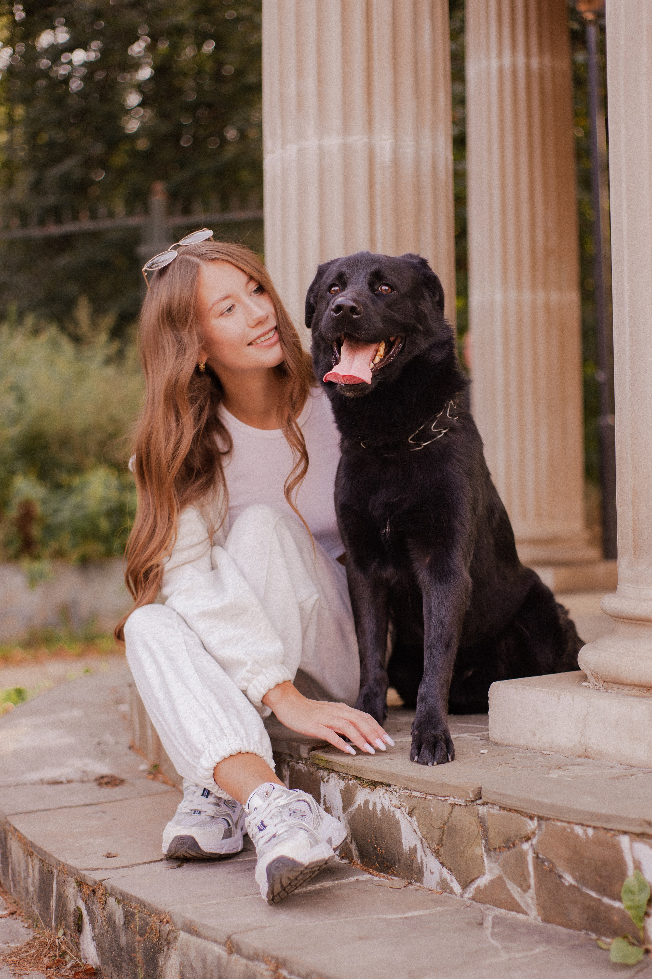 Анна и Лаки. Фотограф-анималист Мария Баркевич | Москва