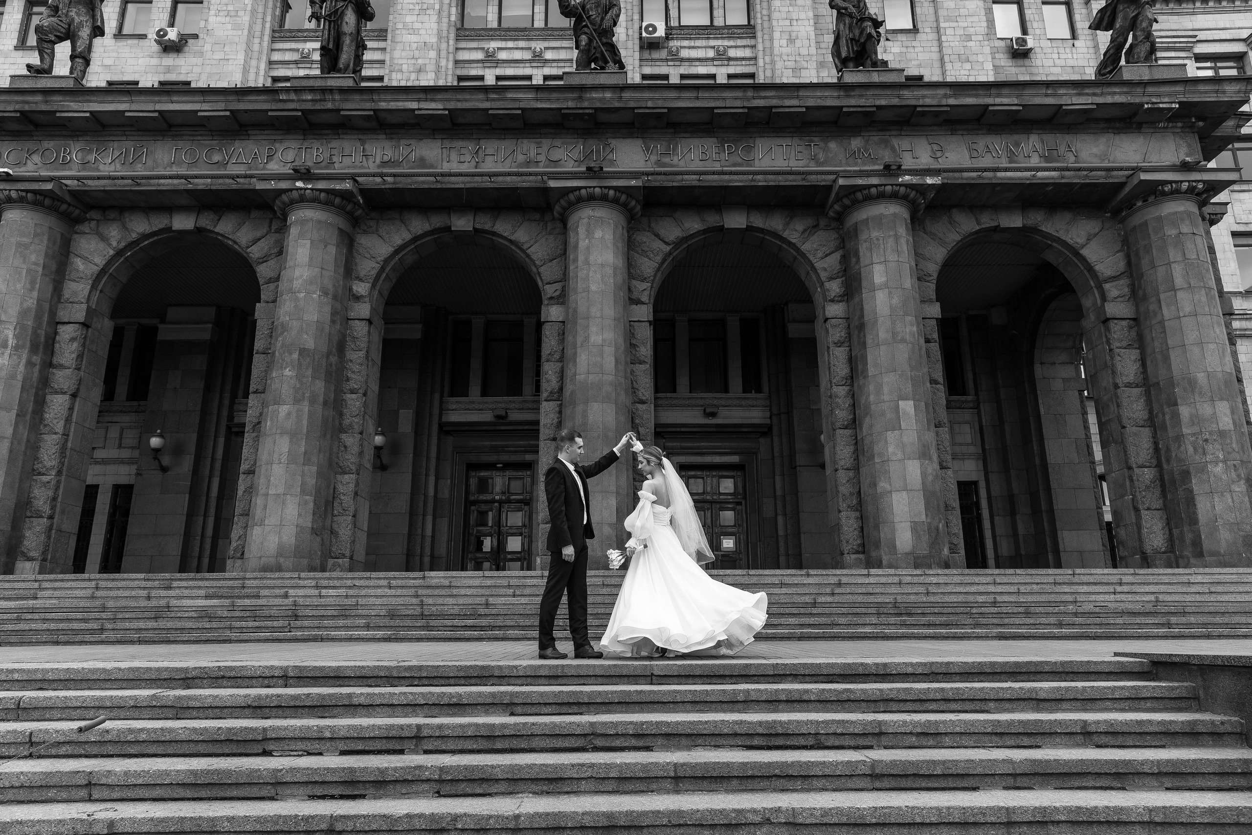 Студенческие времена. Свадебный фотограф в Москве