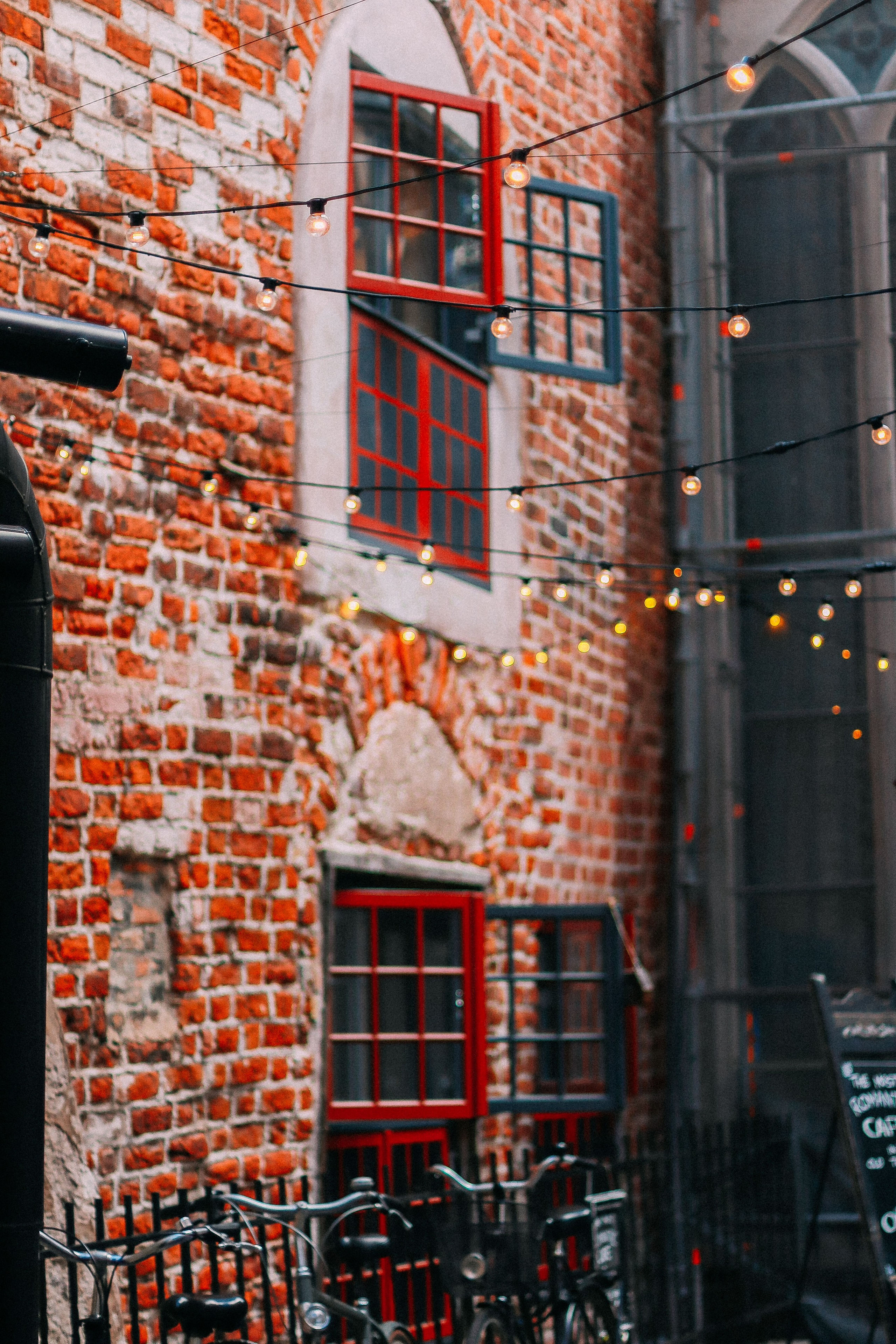 Кирпичные домики старой Риги