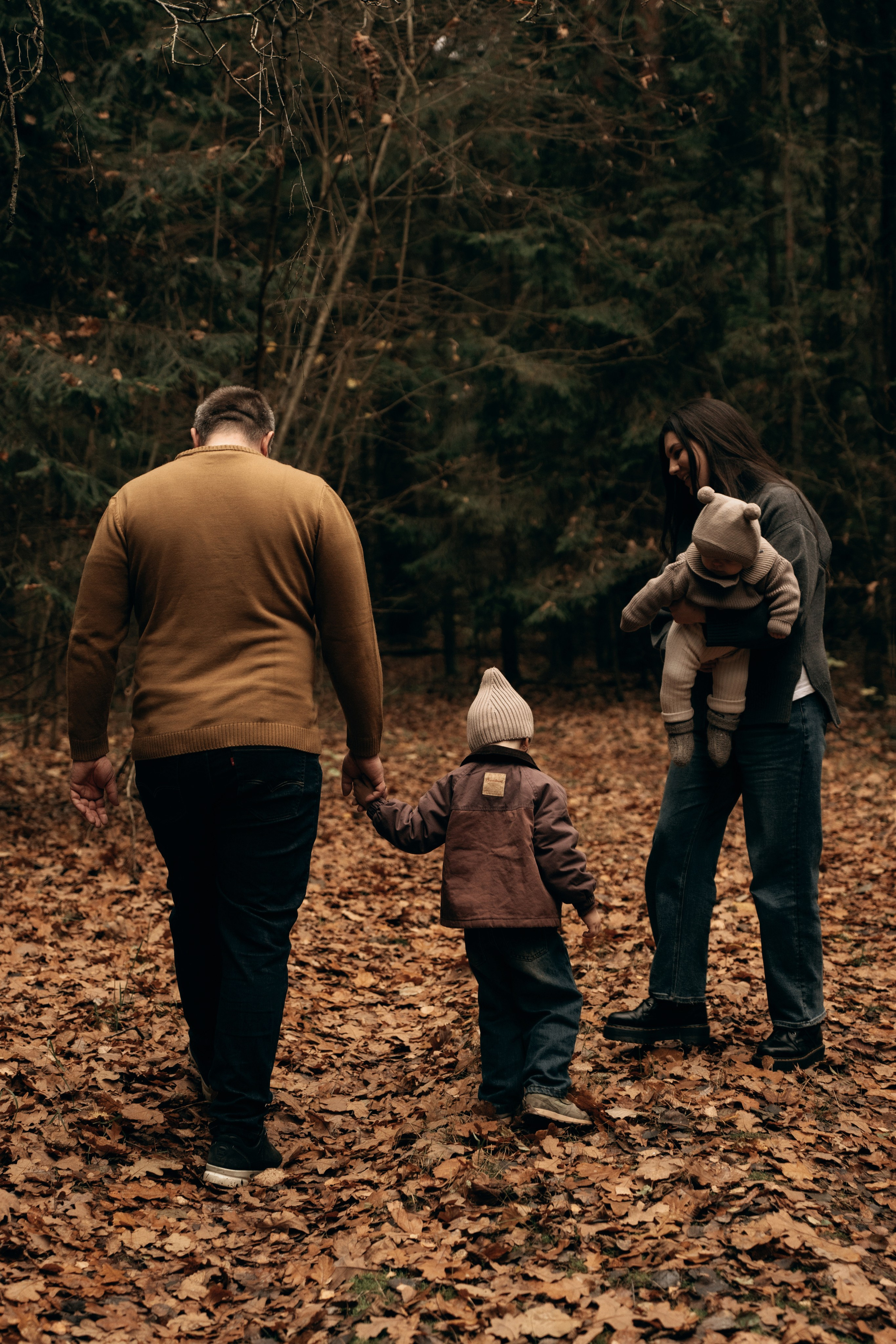 Осенняя семейная фотосессия. Ваш семейный фотограф в Минске — Вика Трегубова