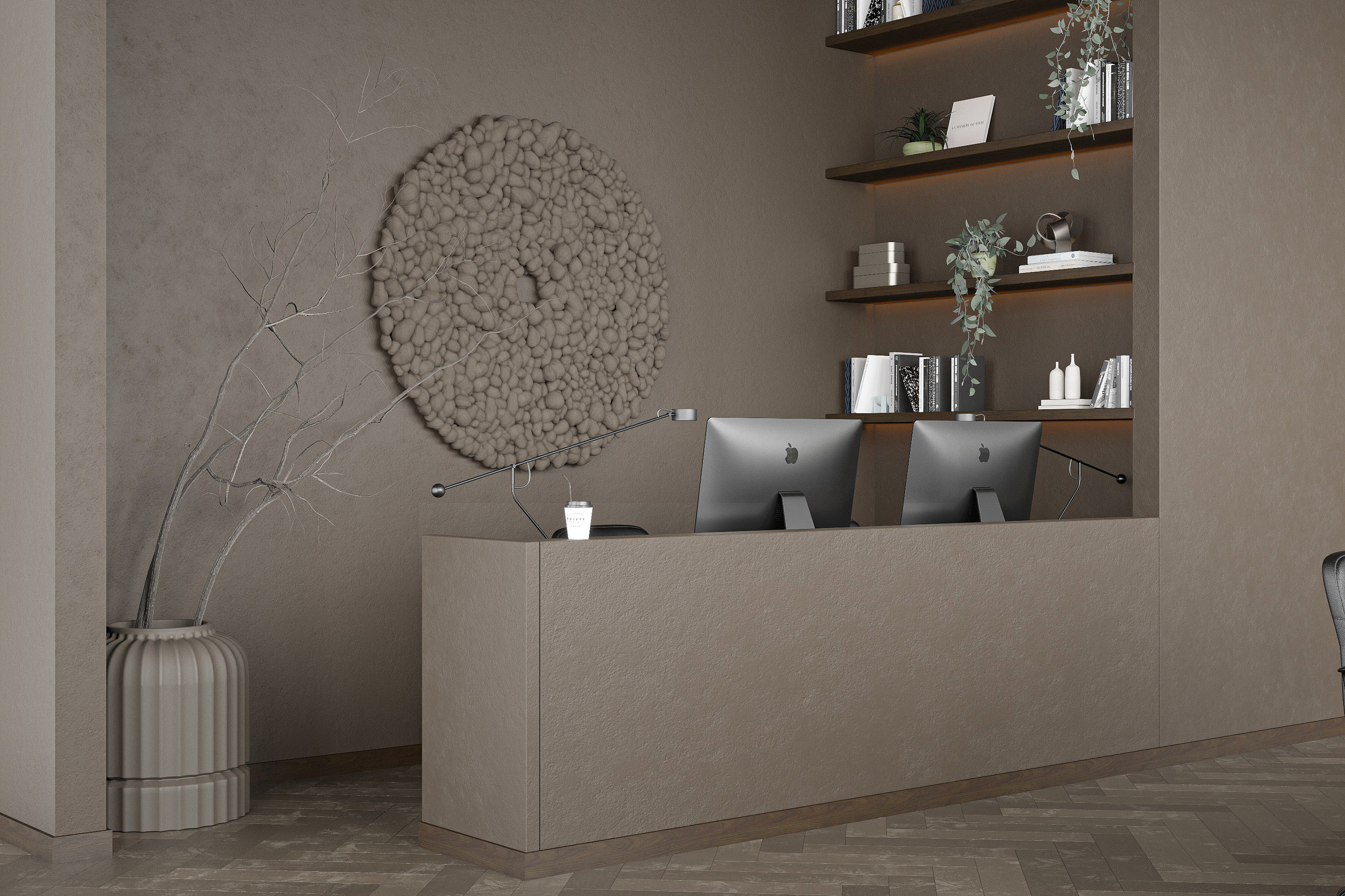 Офис 100 м 2 г.Москва. Ксения. 3D‑визуализатор