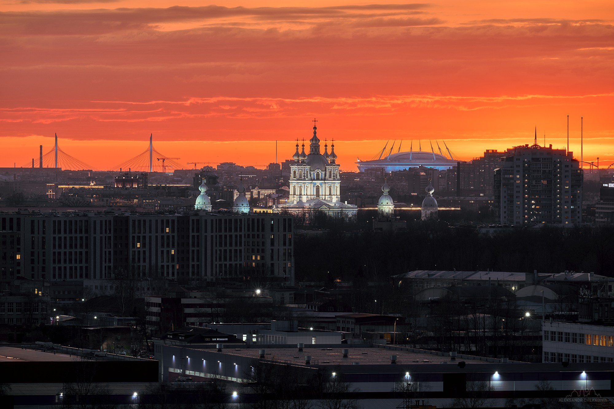 Cityscapes and architecture. Landscape photographer Aleksandr Chekhonin