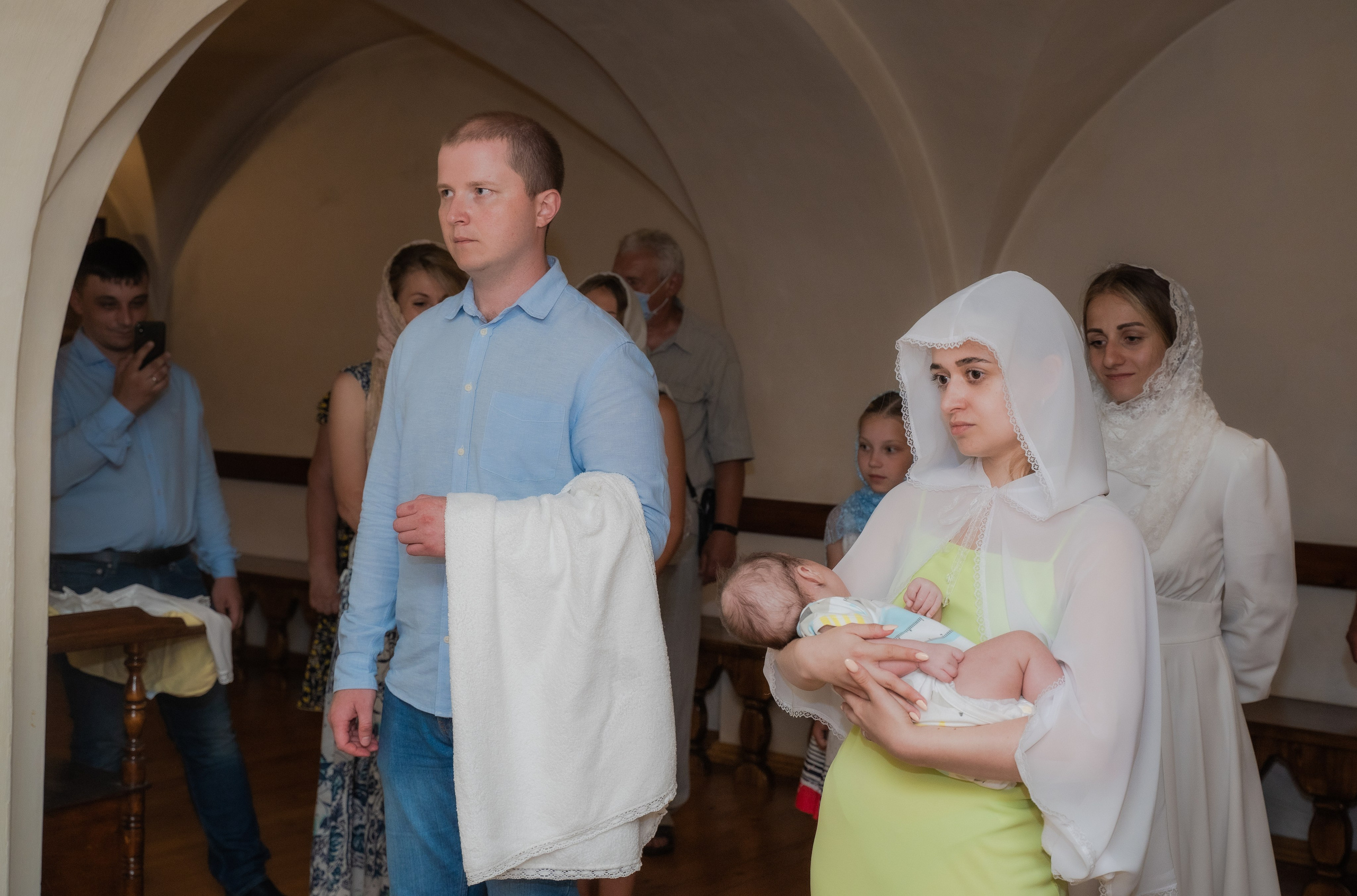 фотосъемка крещения,