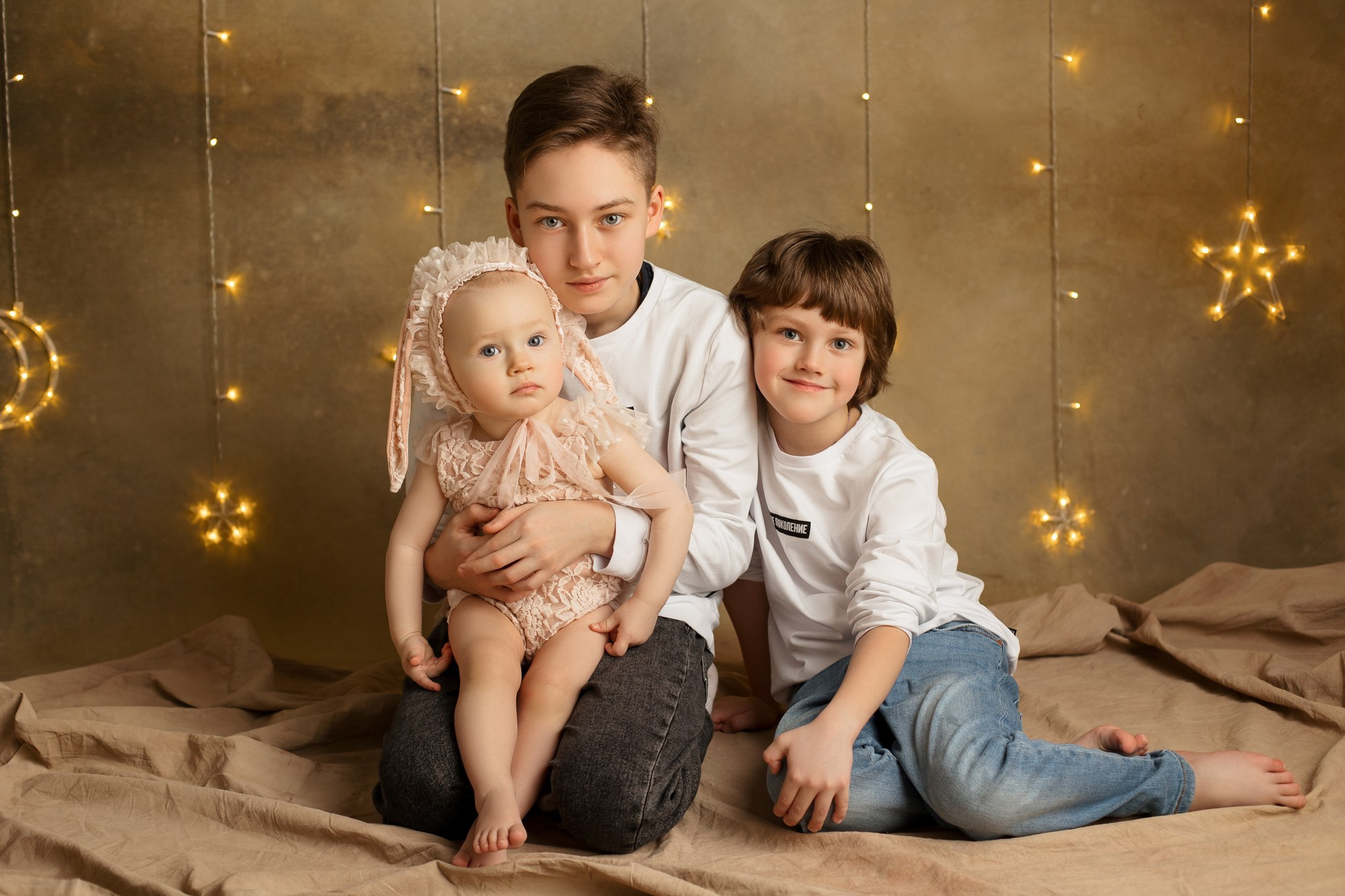 Семейный портрет. Семейный фотограф в Москве Евгения Соловьёва