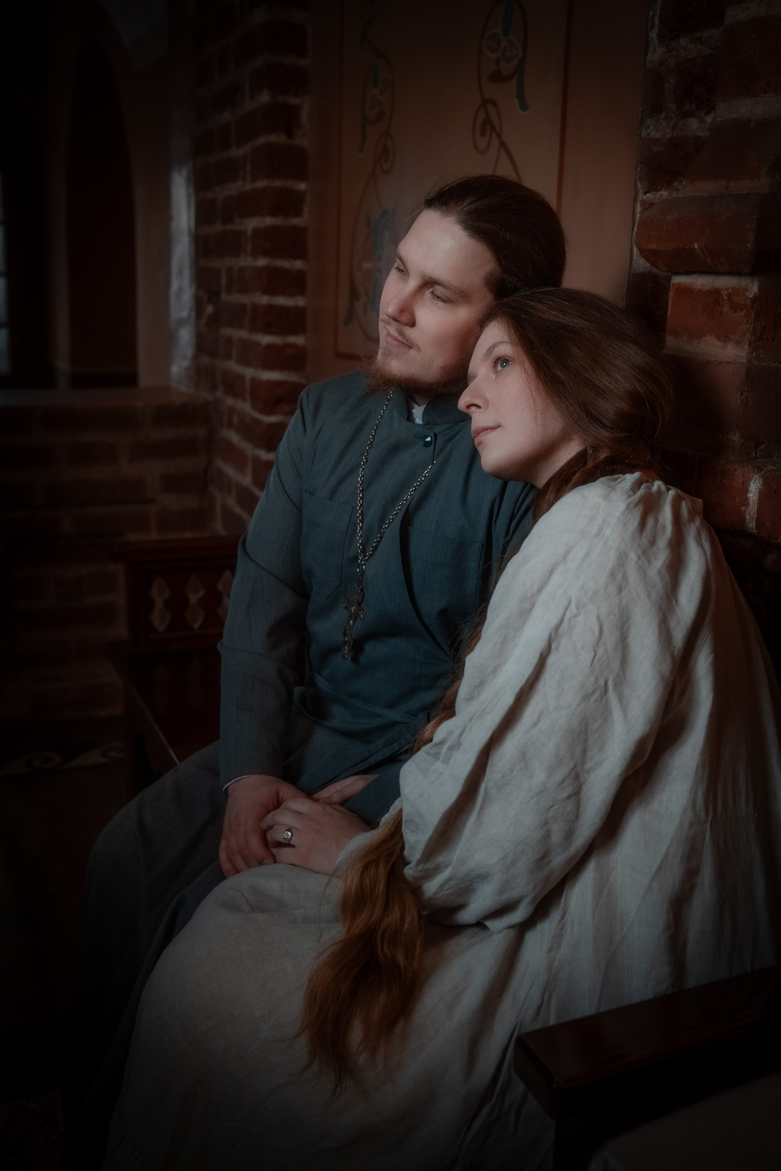 Отец Димитрий с матушкой. Shamirov Arkadiy