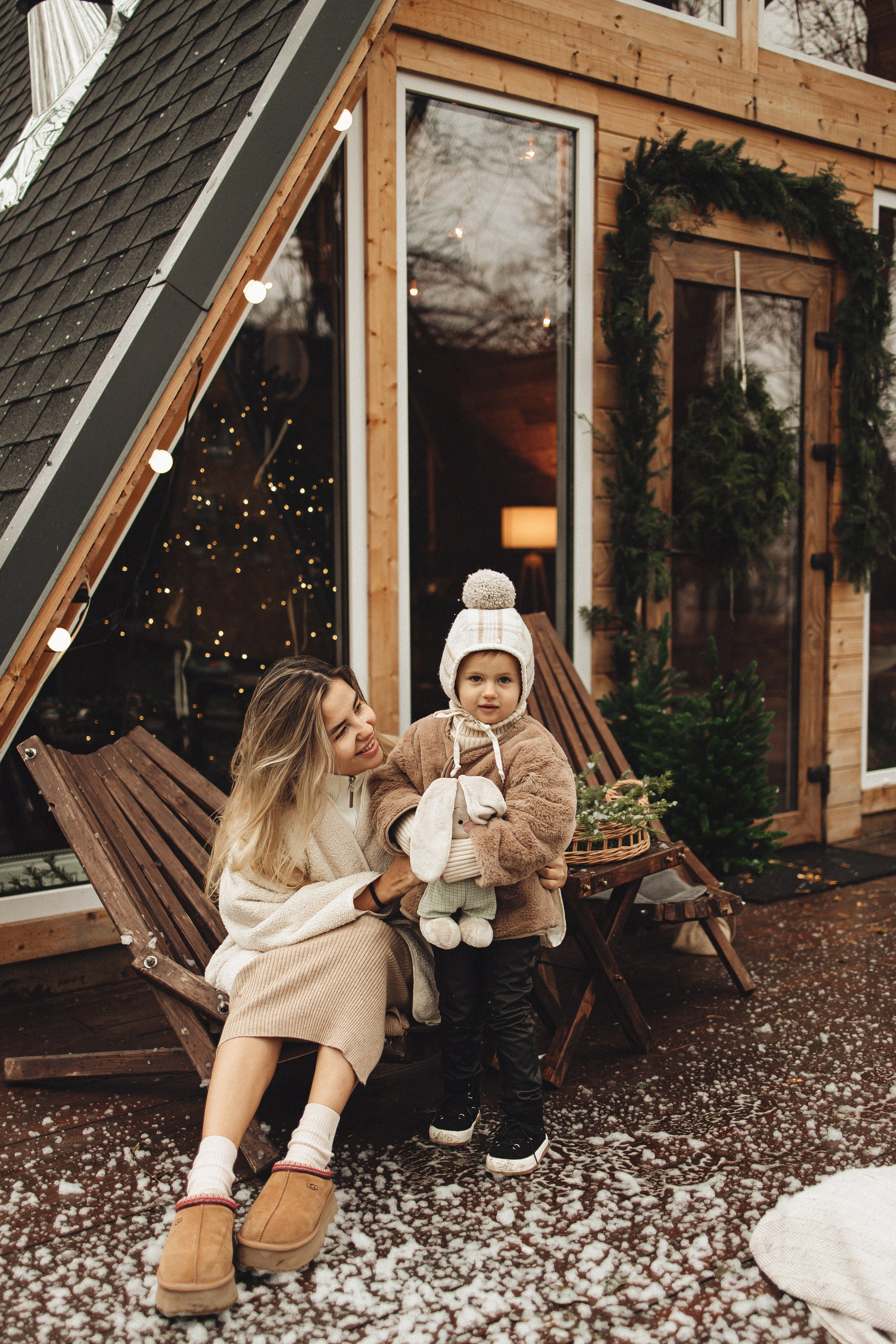 Новогодняя история в домике. Семейный и детский фотограф, таганрог, ростов-на-дону