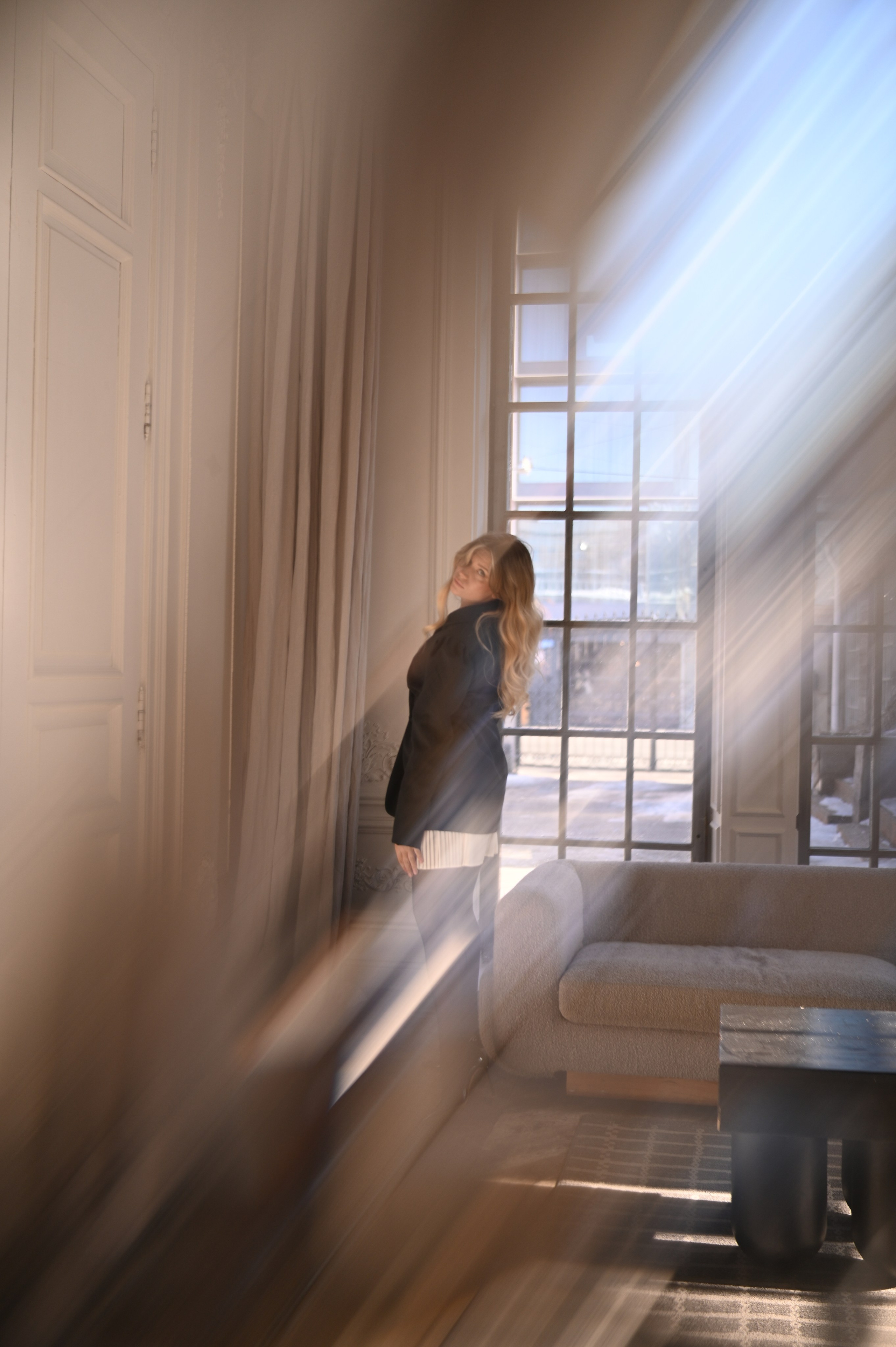 Женский портрет в студии. Семейный и детский фотограф в Москве Анна Оськина