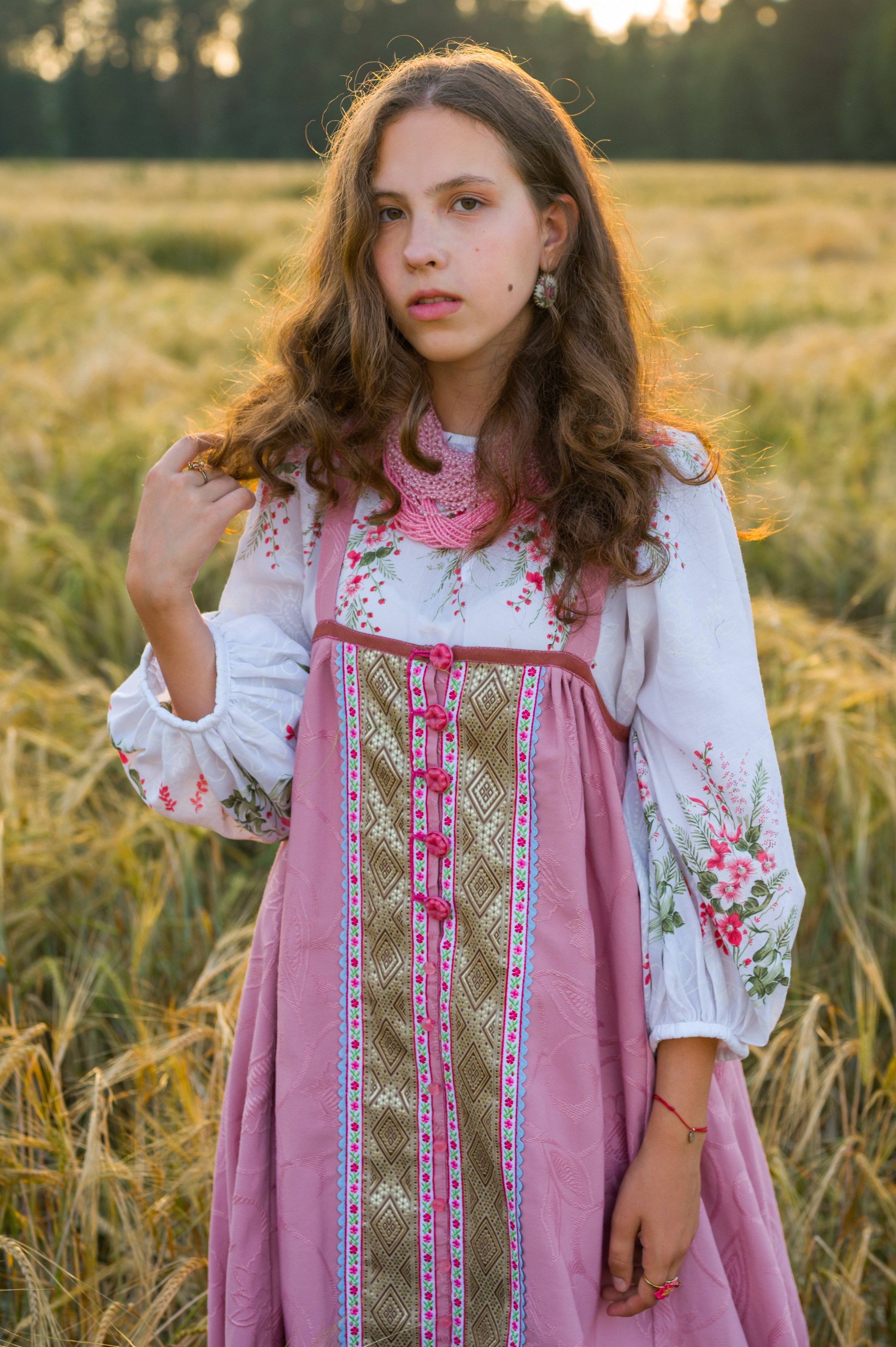 Фотосессия в русском народном костюме. Фотограф Юлия Кондратьева