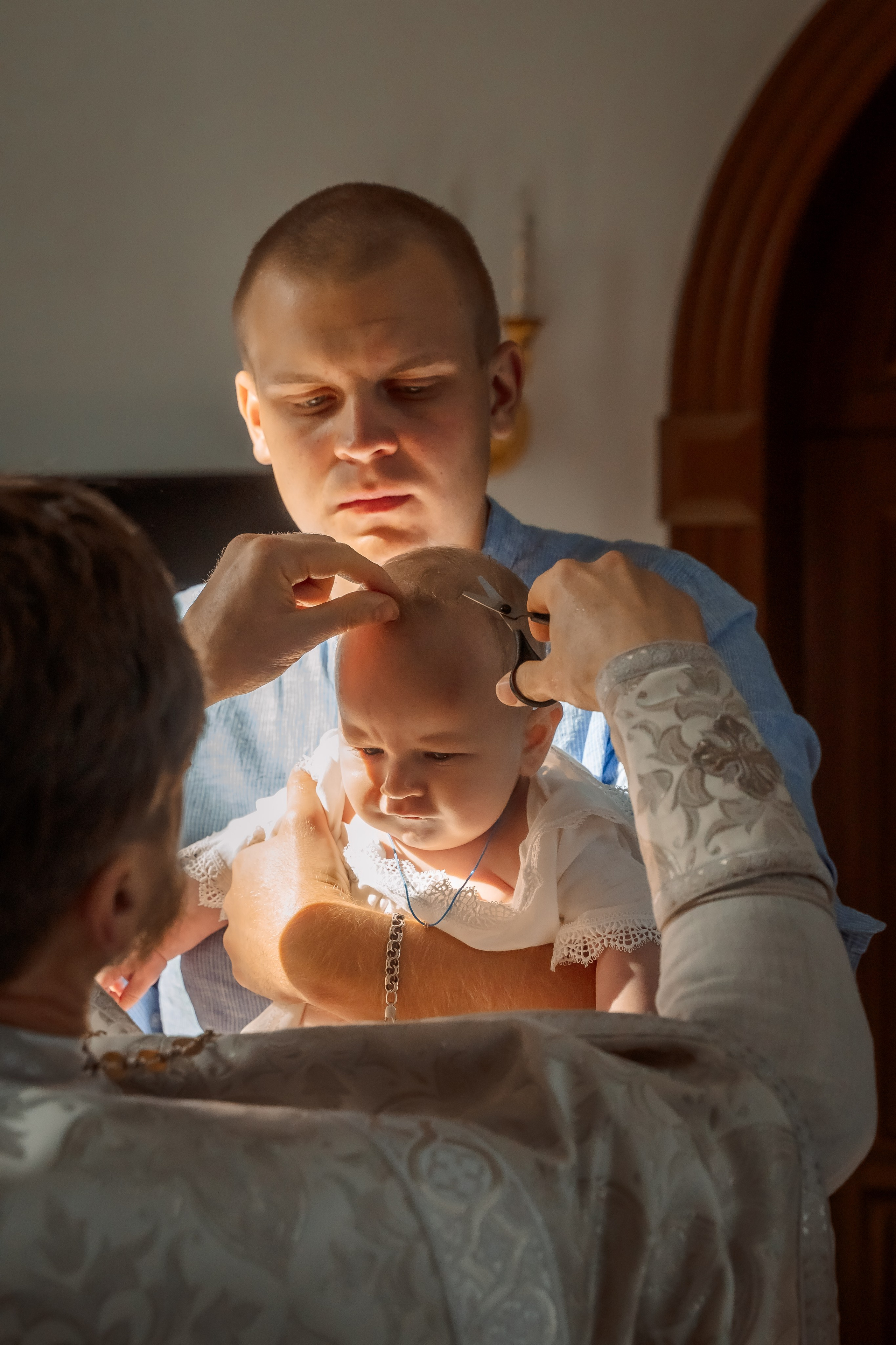 Крещение Данилы, Храм иконы Божией Матери «Всех скорбящих радость». Семейный фотограф в Саратове