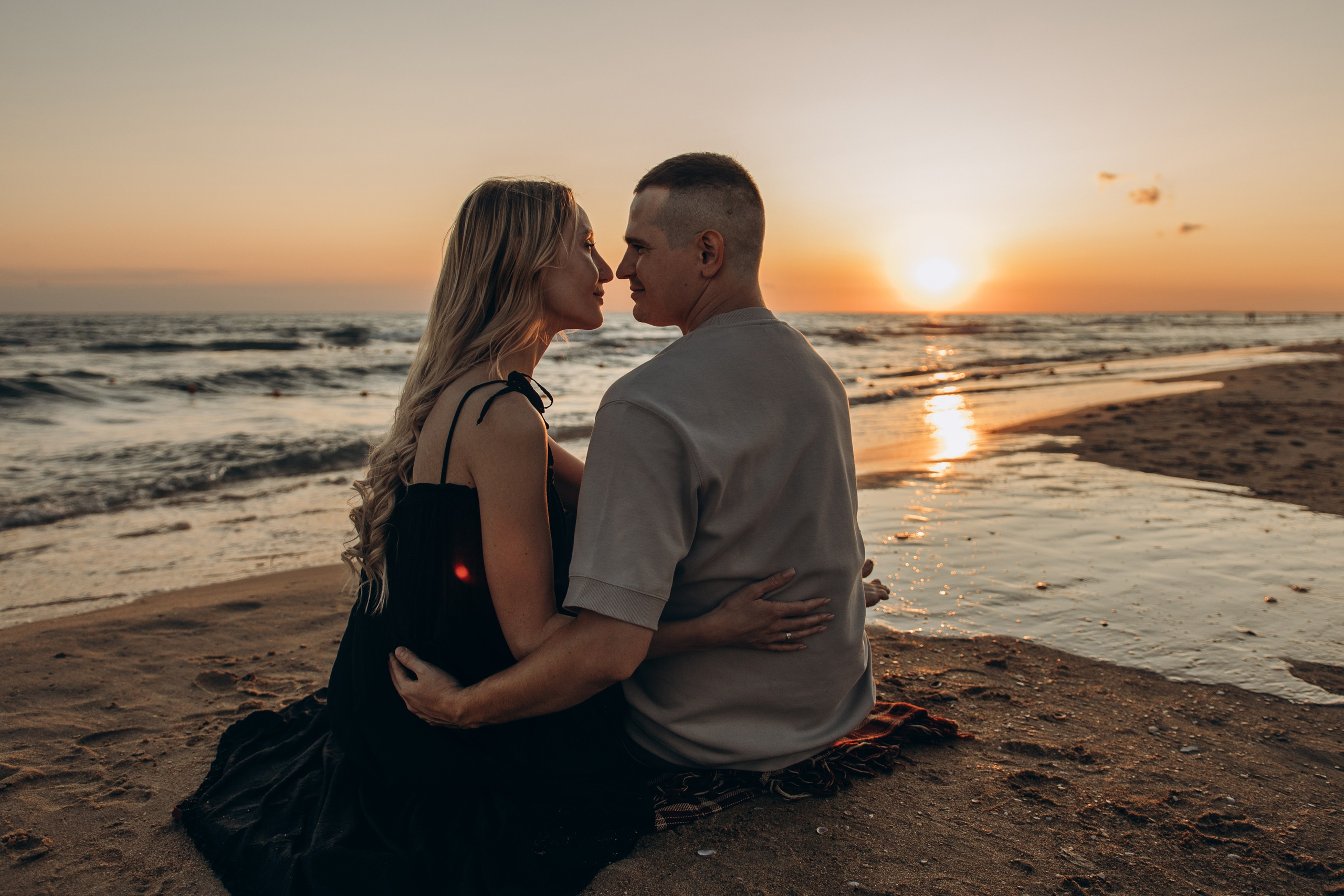 Иван и Наталья — когда солнце касалось горизонта. Семейный фотограф Новороссийск, Анапа, Геленджик — Юлия Давыдова