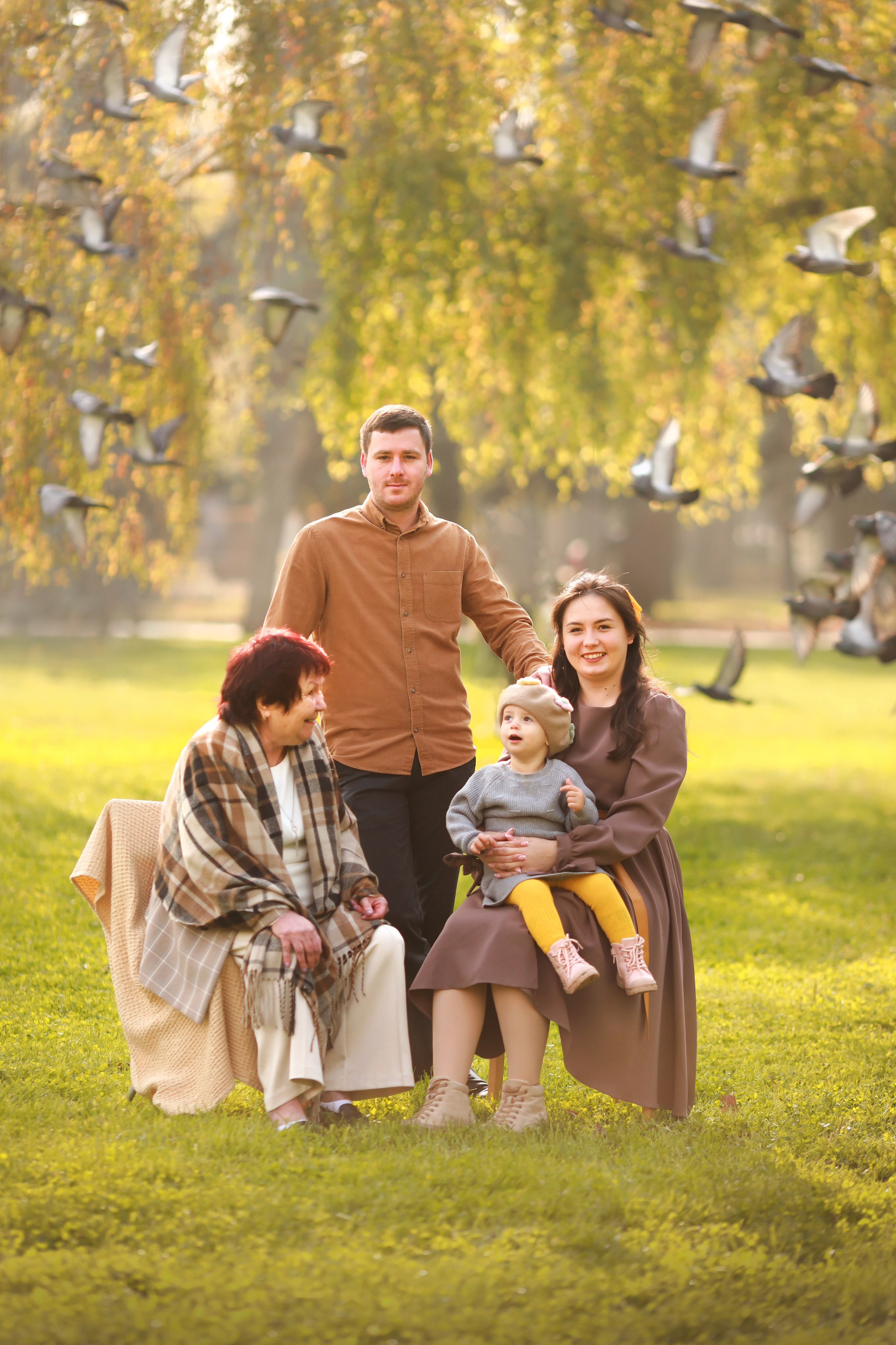 Семейная фотосессия на природе. Семейный и школьный фотограф в Краснодаре Юлия Избенко. Выпускные альбомы Краснодар