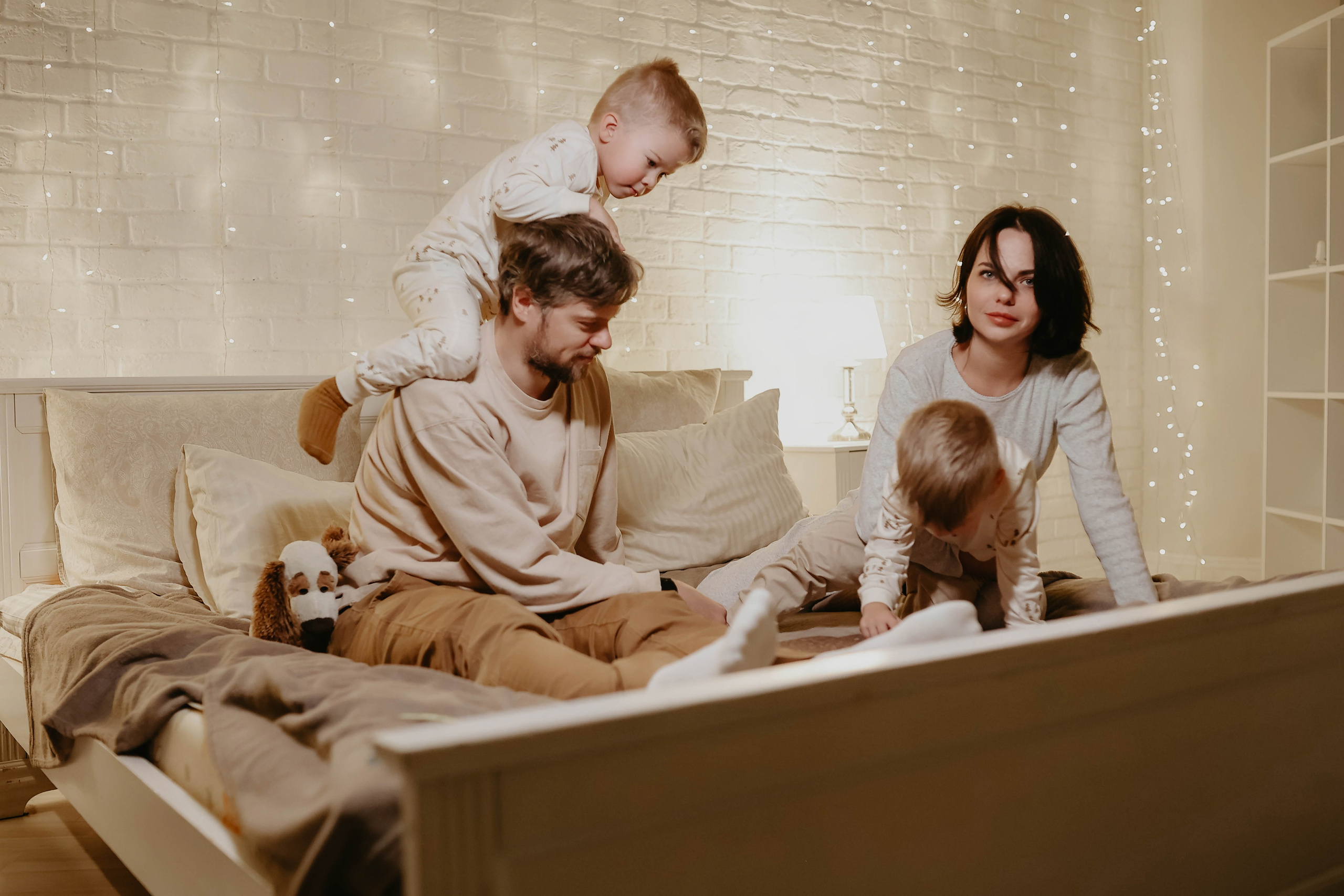 Новогодняя. Саша+Андрей+дети. Photographer in Moscow & everywhere in the World Alena Vyalova