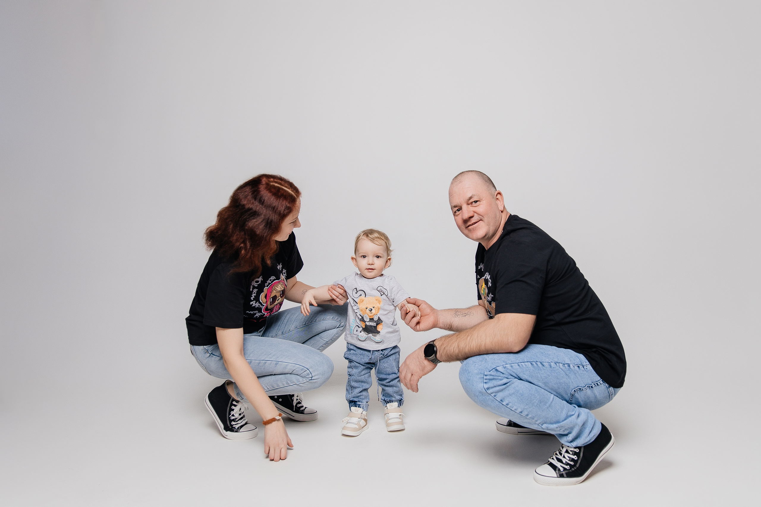 Семейная в студии 2. Семейный и Детский фотограф г. Москва, г. Борисоглебск