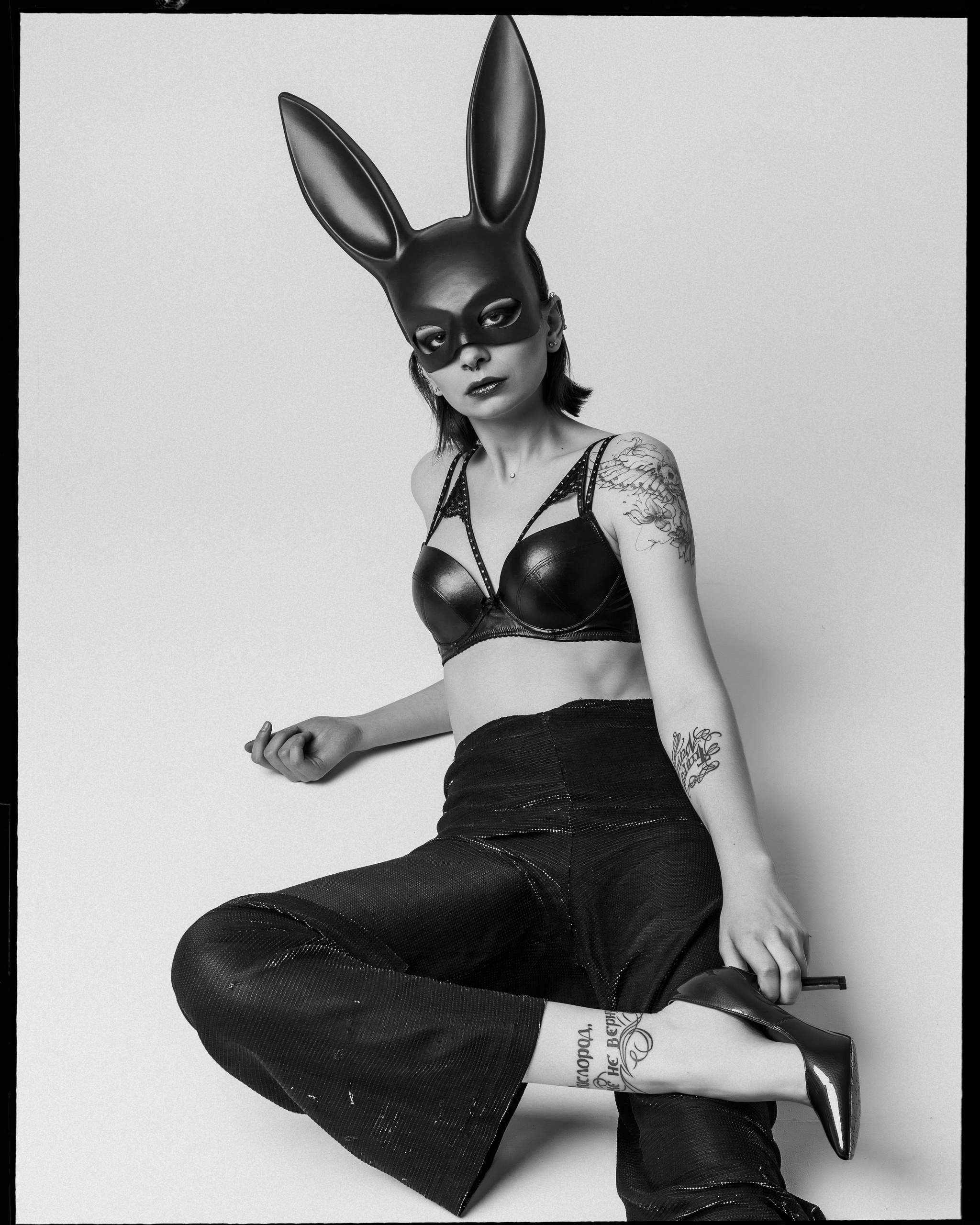 Фотосессия в маске зайца. Портретный фотограф в Москве и Нижнем Новгороде - Андрей Репин