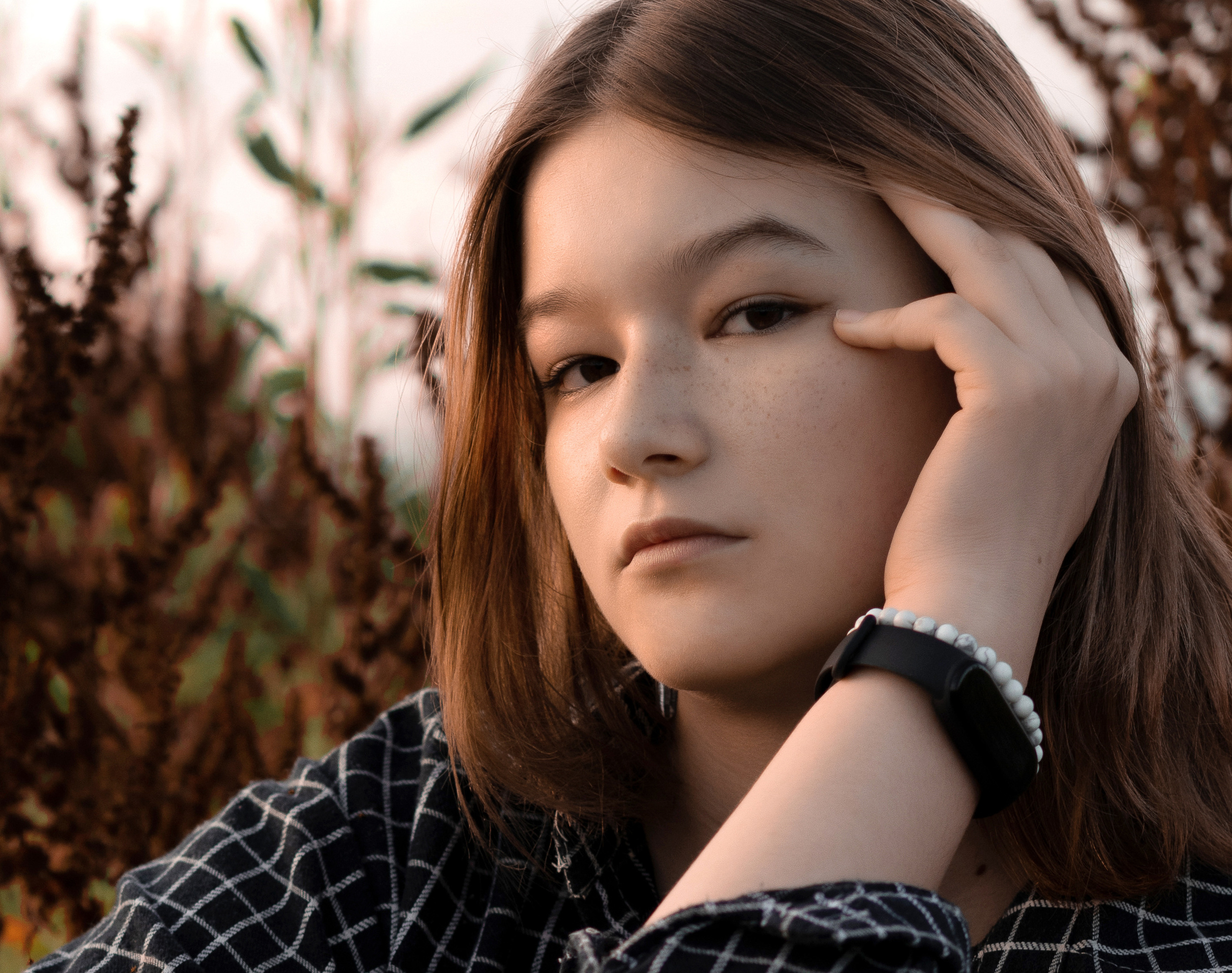 Ksenya «летняя фотосессия в поле». Фотограф Марина Семенова г. Владивосток