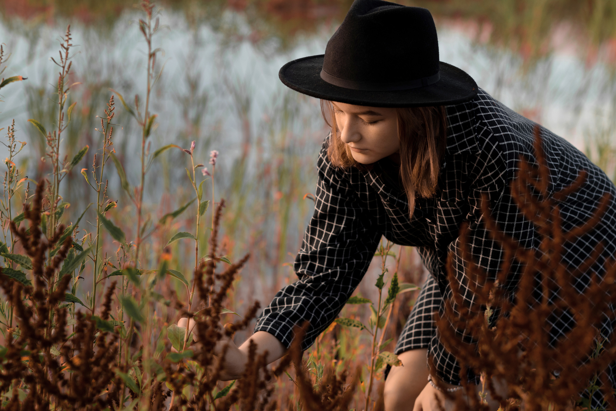 Ksenya «летняя фотосессия в поле». Фотограф Марина Семенова г. Владивосток