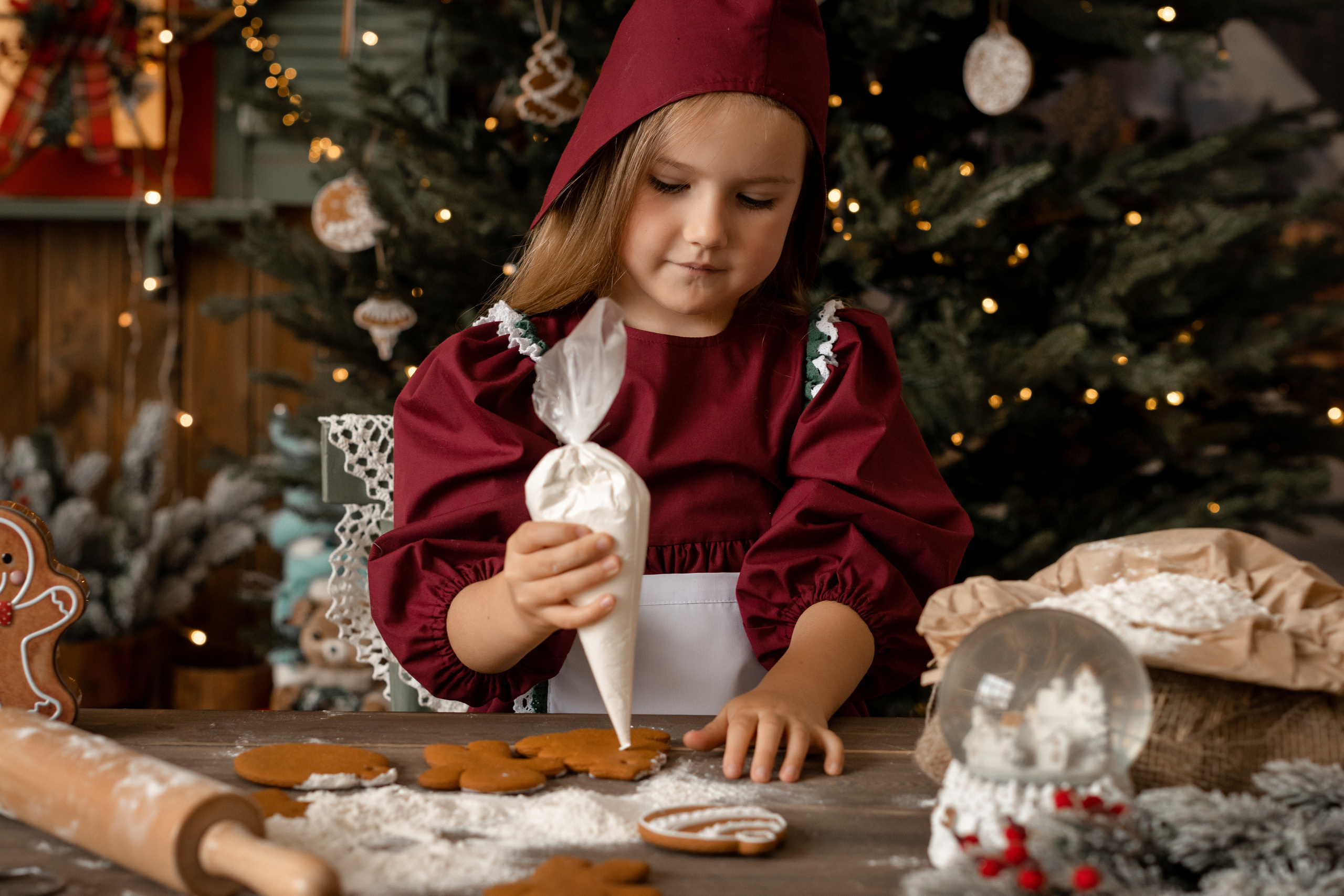 «Пряничный домик» новогодняя фотосессия. Фотограф Марина Семенова г. Владивосток