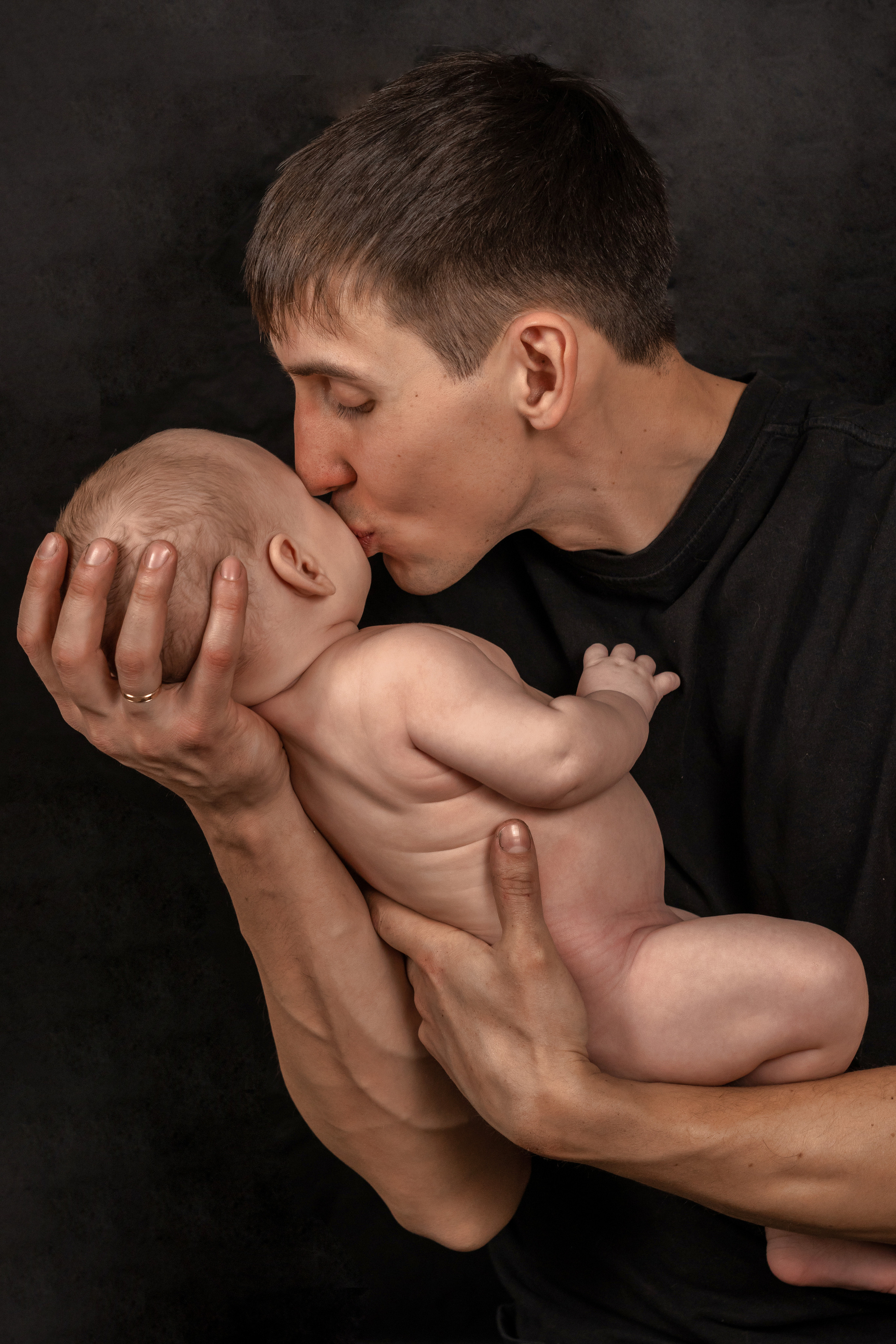 Екатерина+Денис=Тимур (Семейная фотосессия дома). Фотограф Марина Семенова г. Владивосток