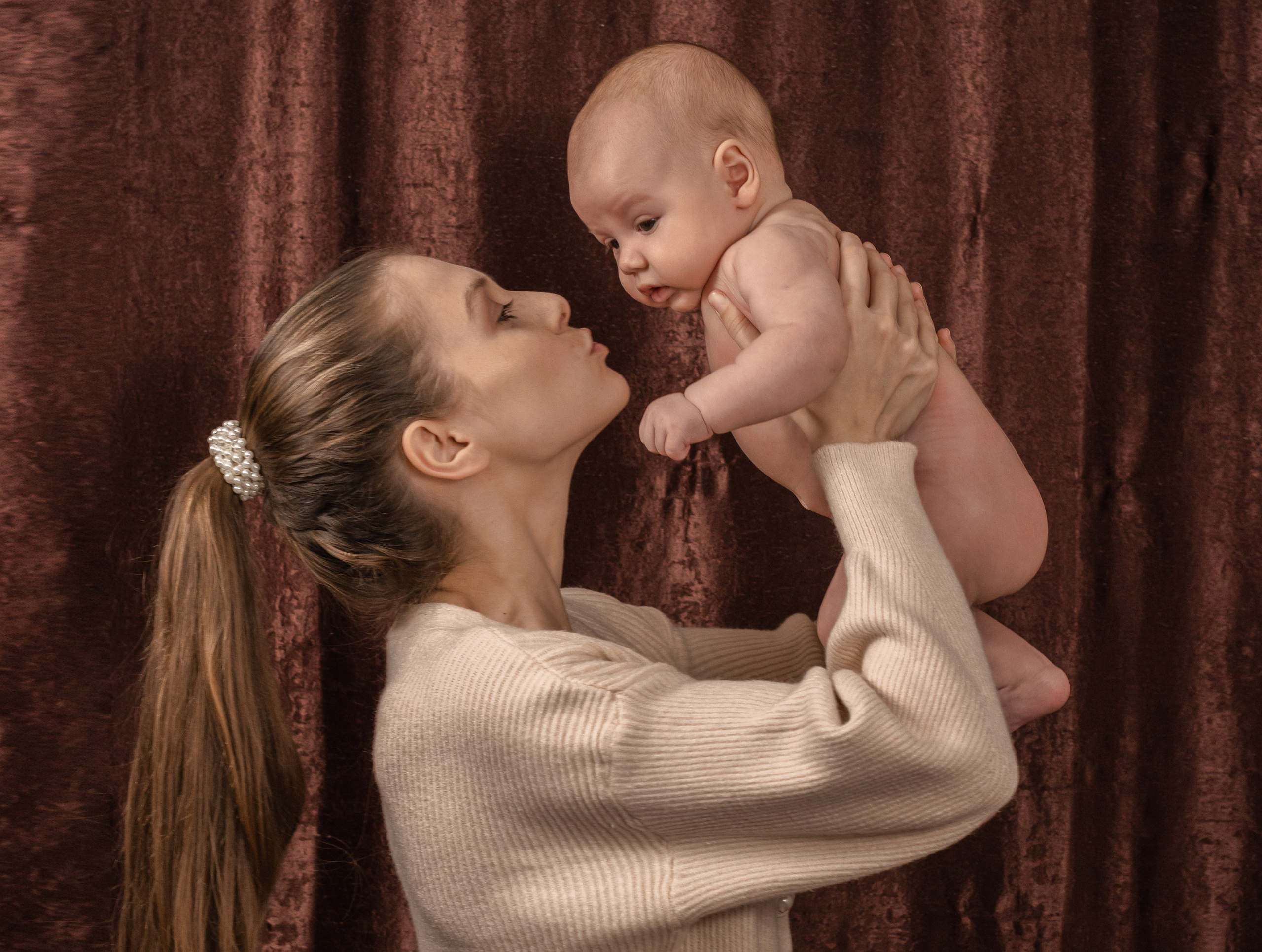 Екатерина+Денис=Тимур (Семейная фотосессия дома). Фотограф Марина Семенова г. Владивосток