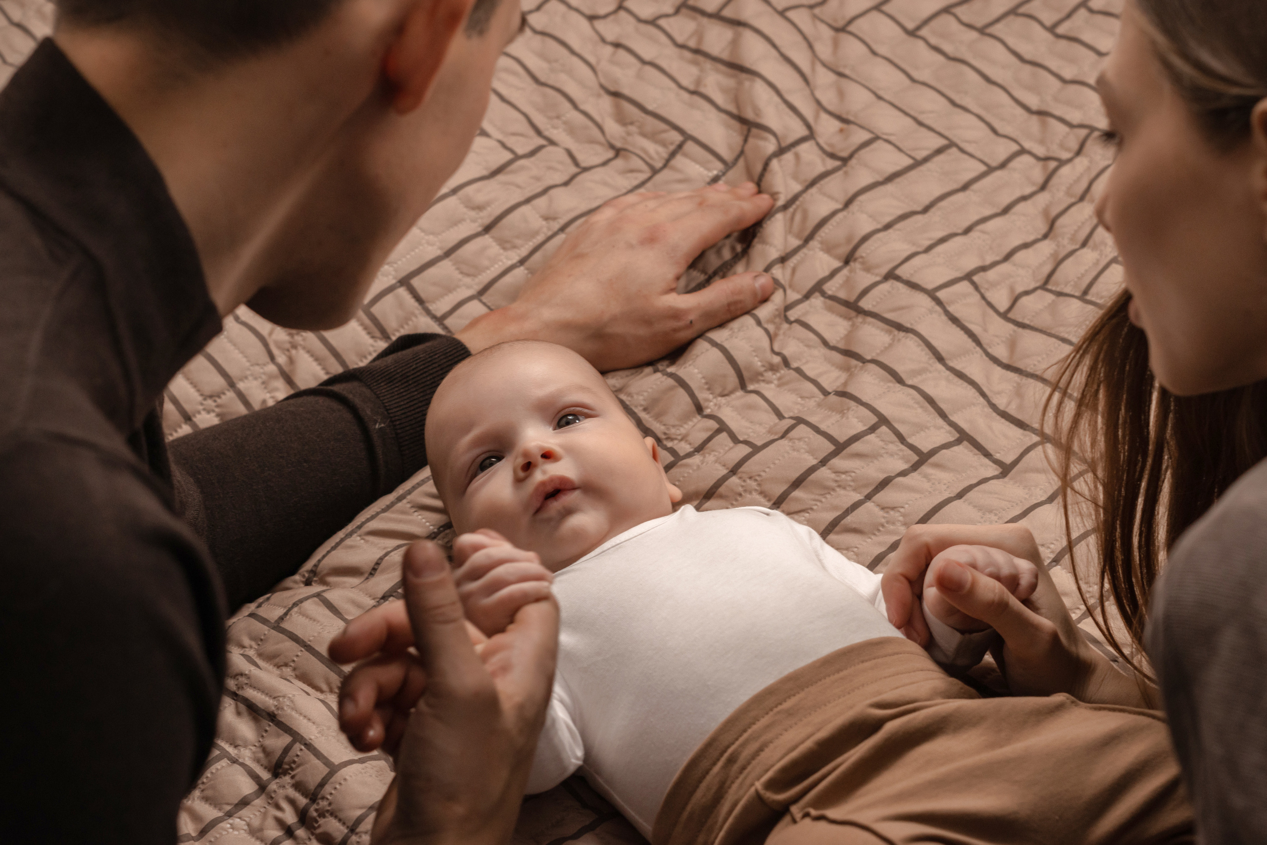 Екатерина+Денис=Тимур (Семейная фотосессия дома). Фотограф Марина Семенова г. Владивосток