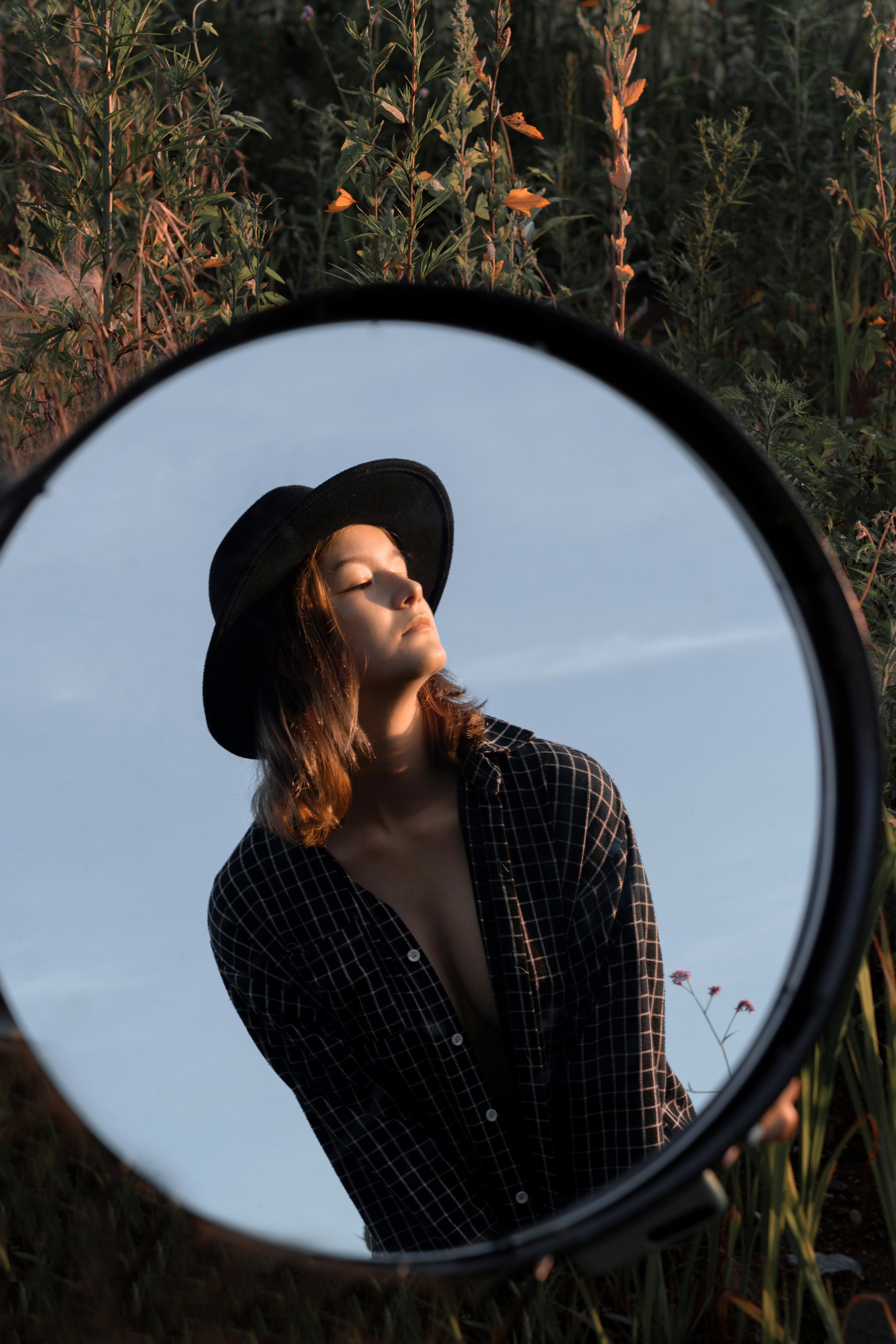 Ksenya «летняя фотосессия в поле». Фотограф Марина Семенова г. Владивосток