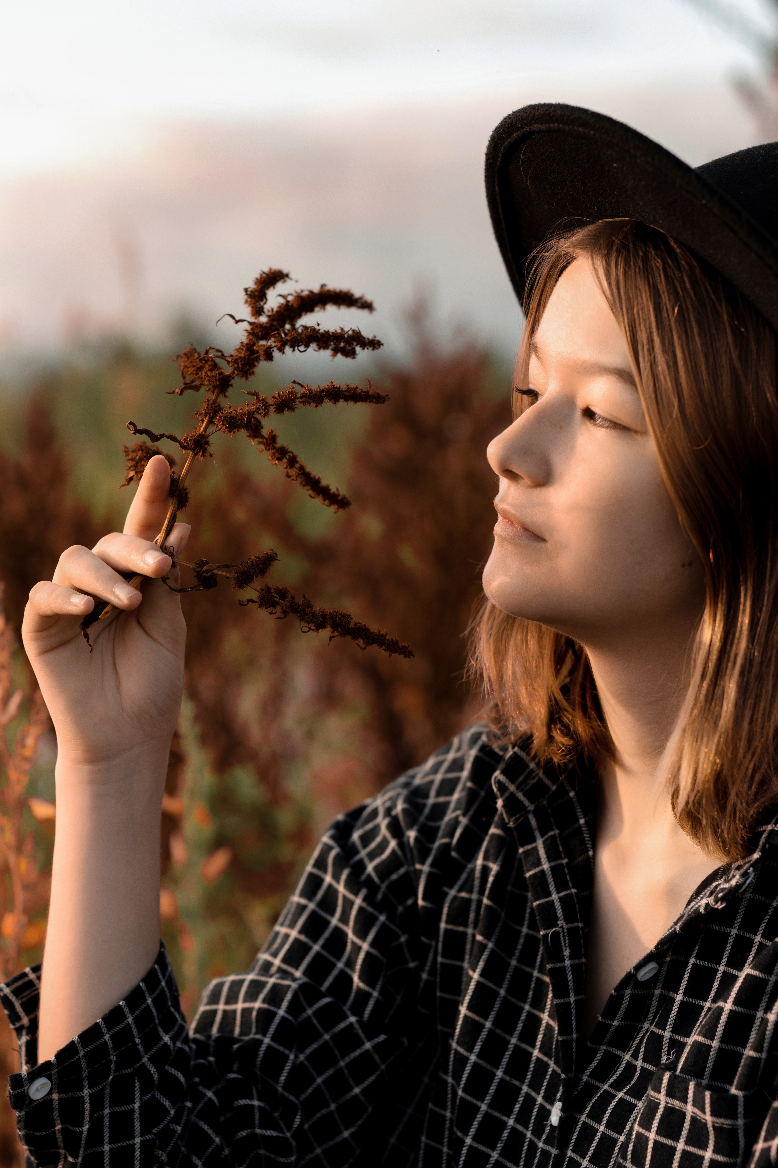 Ksenya «летняя фотосессия в поле». Фотограф Марина Семенова г. Владивосток