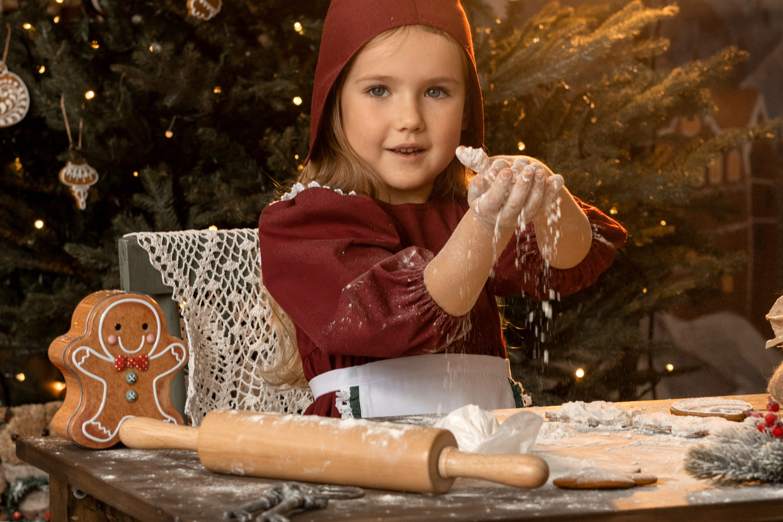 «Пряничный домик» новогодняя фотосессия. Фотограф Марина Семенова г. Владивосток