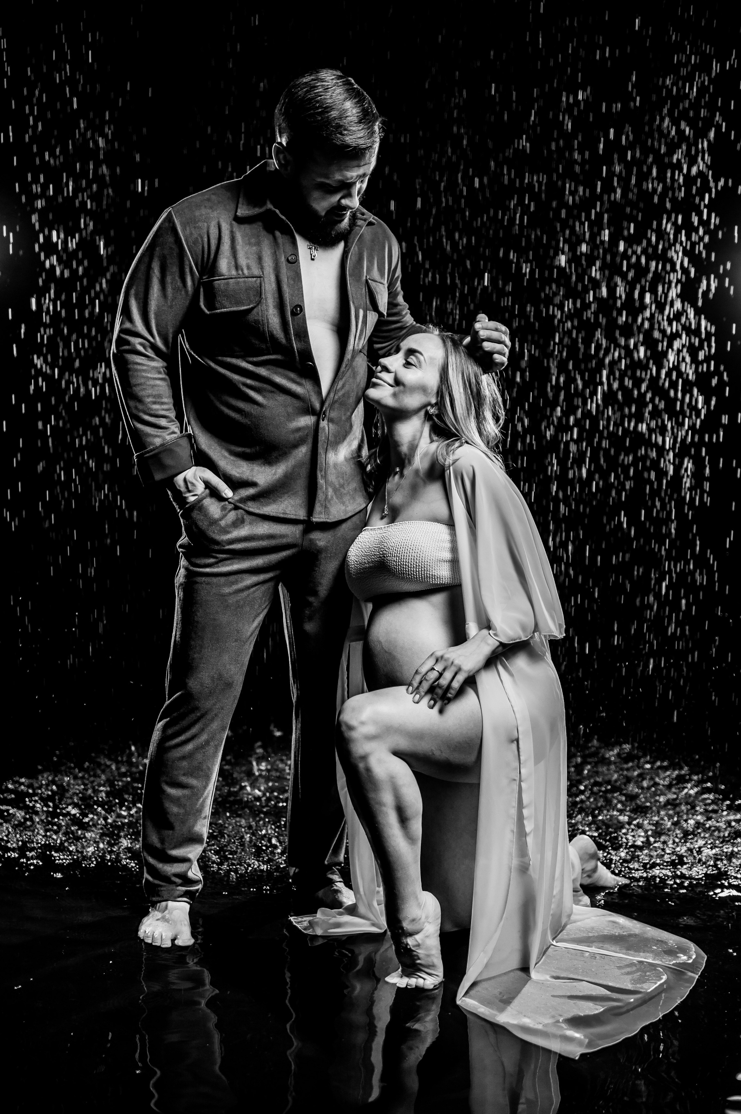 Под дождём. Портретный, семейный и свадебный фотограф в Санкт-Петербурге и в Пушкине Ширяев Денис