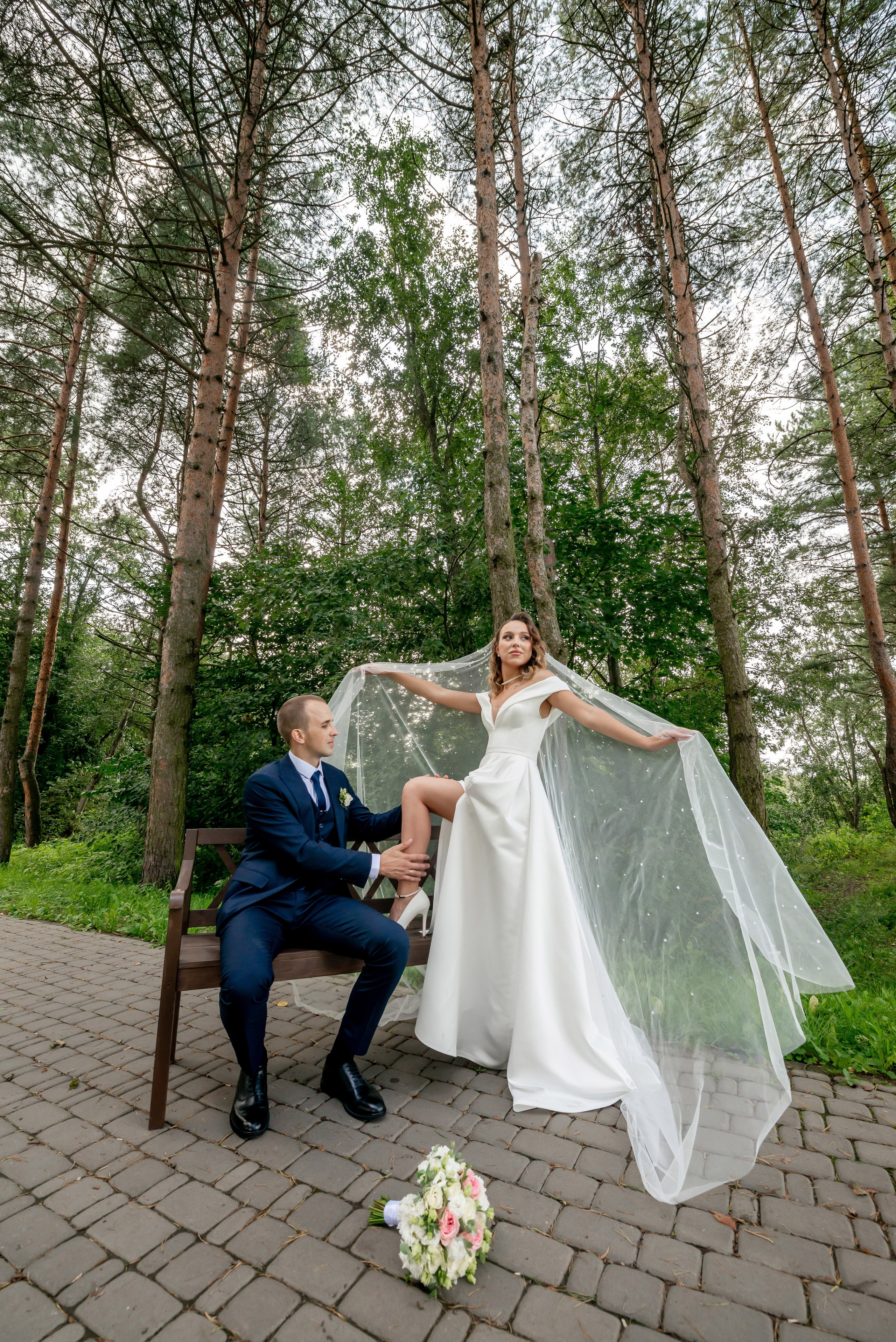 Людмила и Михаил (свадебная прогулка и регистрация в г. Кингисеппе). Портретный, семейный и свадебный фотограф в Санкт-Петербурге и в Пушкине Ширяев Денис