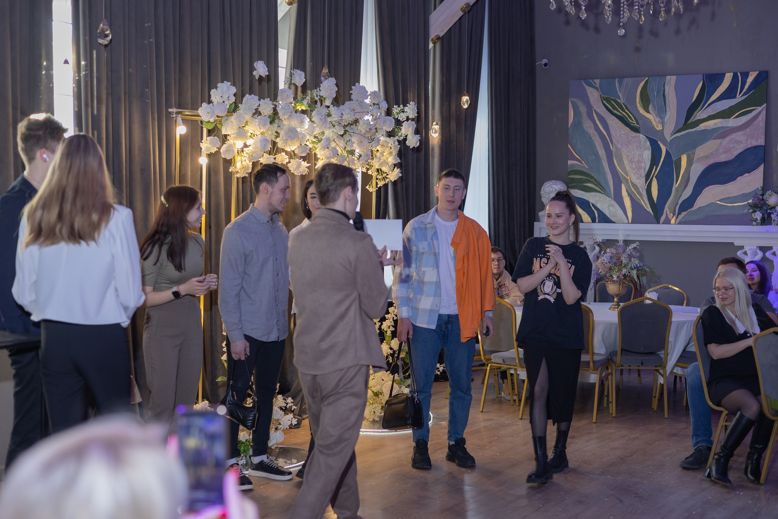 Свадебное чаепитие для молодоженов