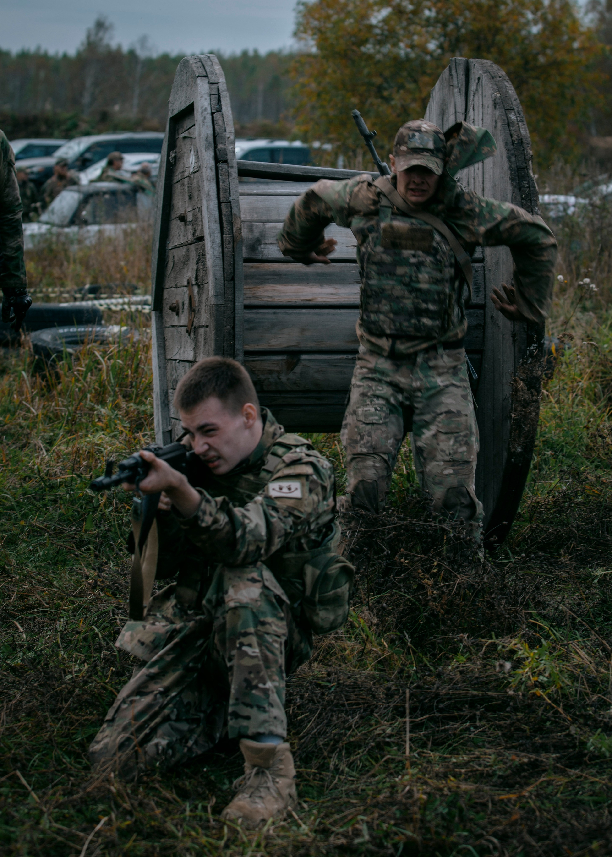 Квалификационные испытания. Сдача на шеврон «Боевая Единица». Портретный фотограф в Москве Дарья Цезария