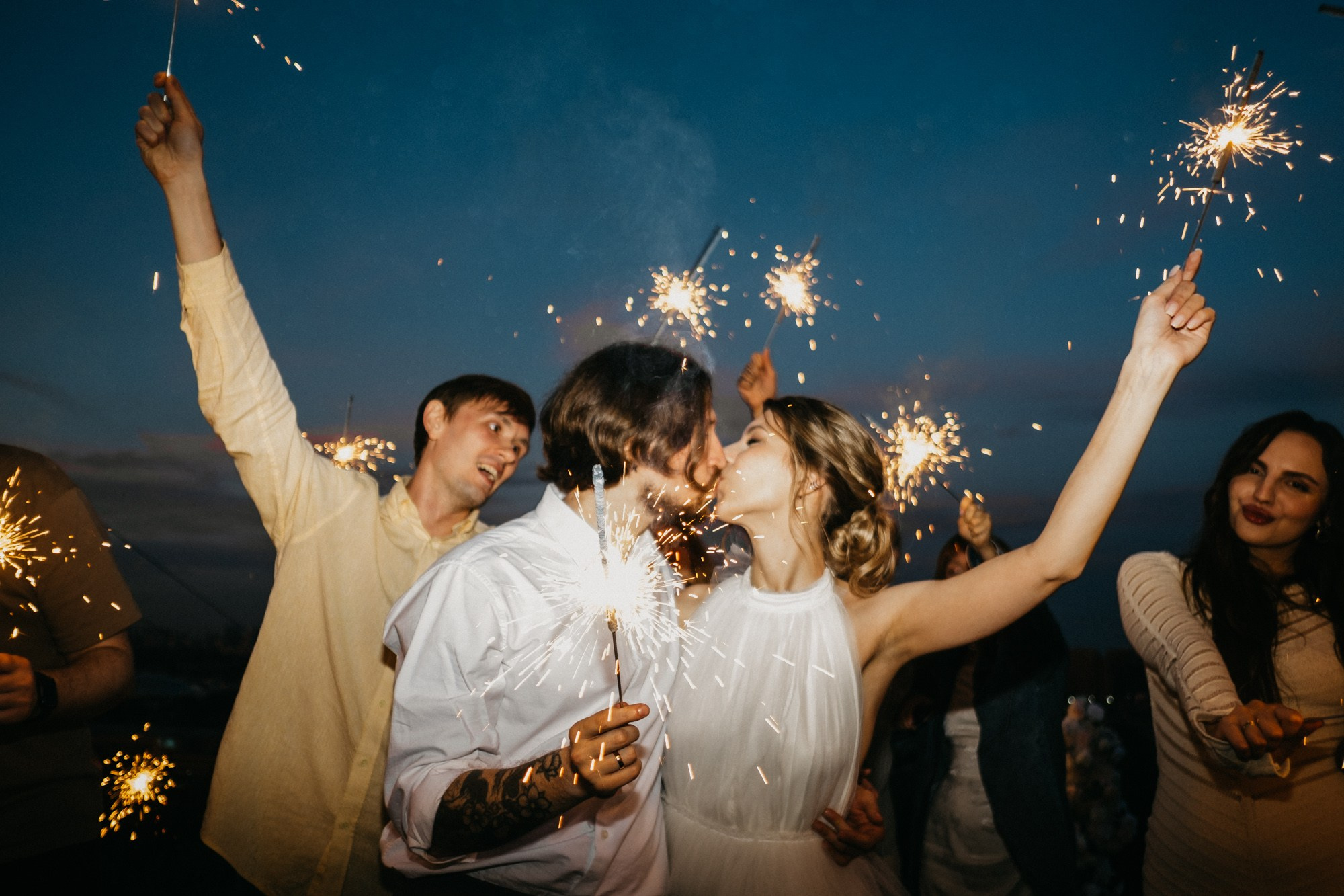 На высоте. Свадебный фотограф Александра Тюлякова