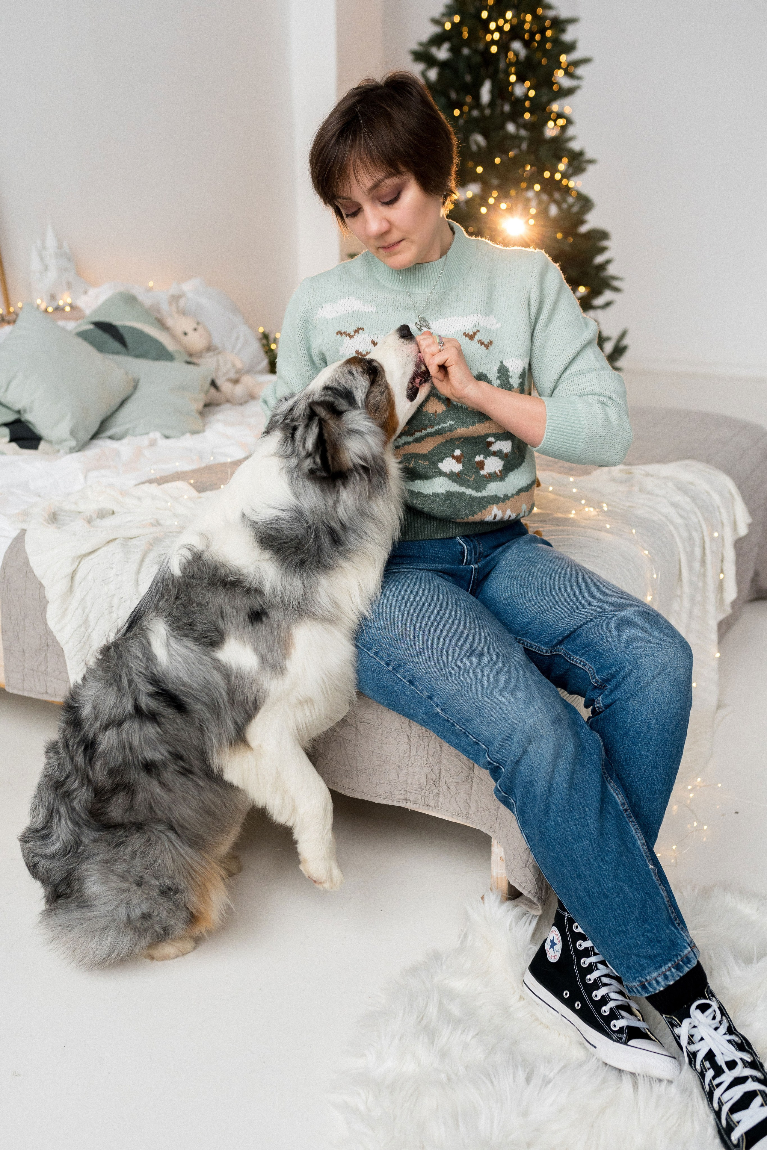 Новогоднее студия. Свадебный фотограф в Москве Анна Полушина