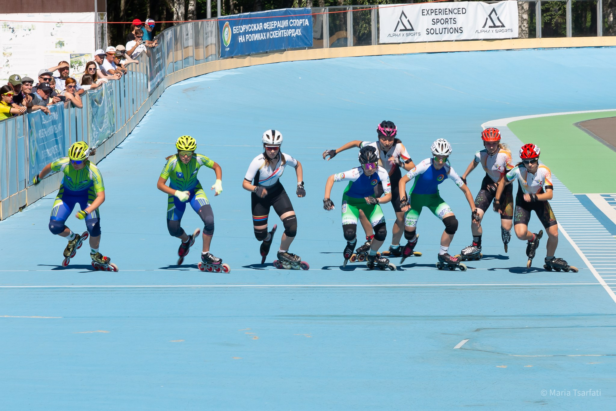Международные соревнования по спидскейтингу. Солигорск, Беларусь. 2025. Спортивная съемка Мария Царфати