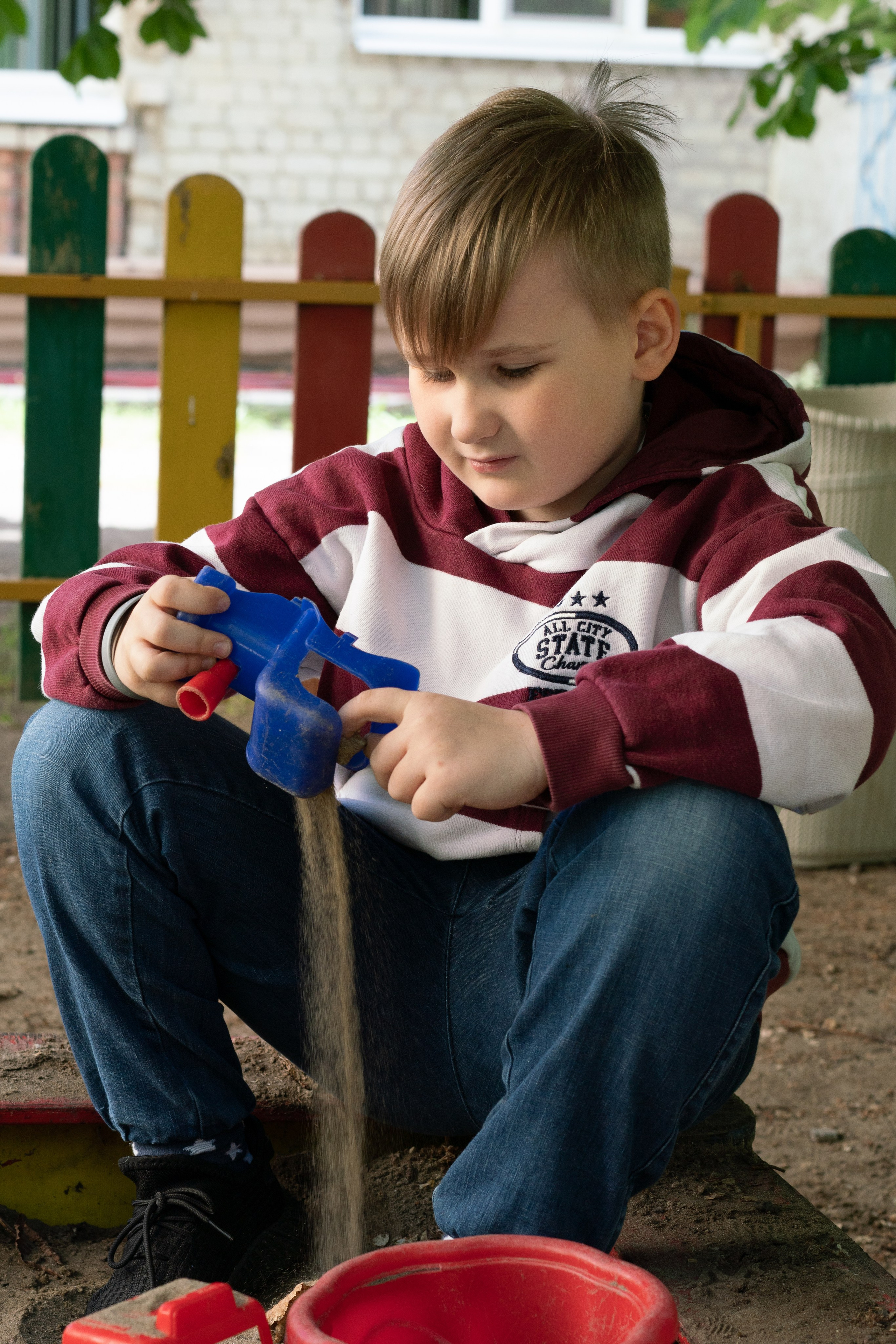 Детский сад, прогулка. Фотограф Шунова Саша