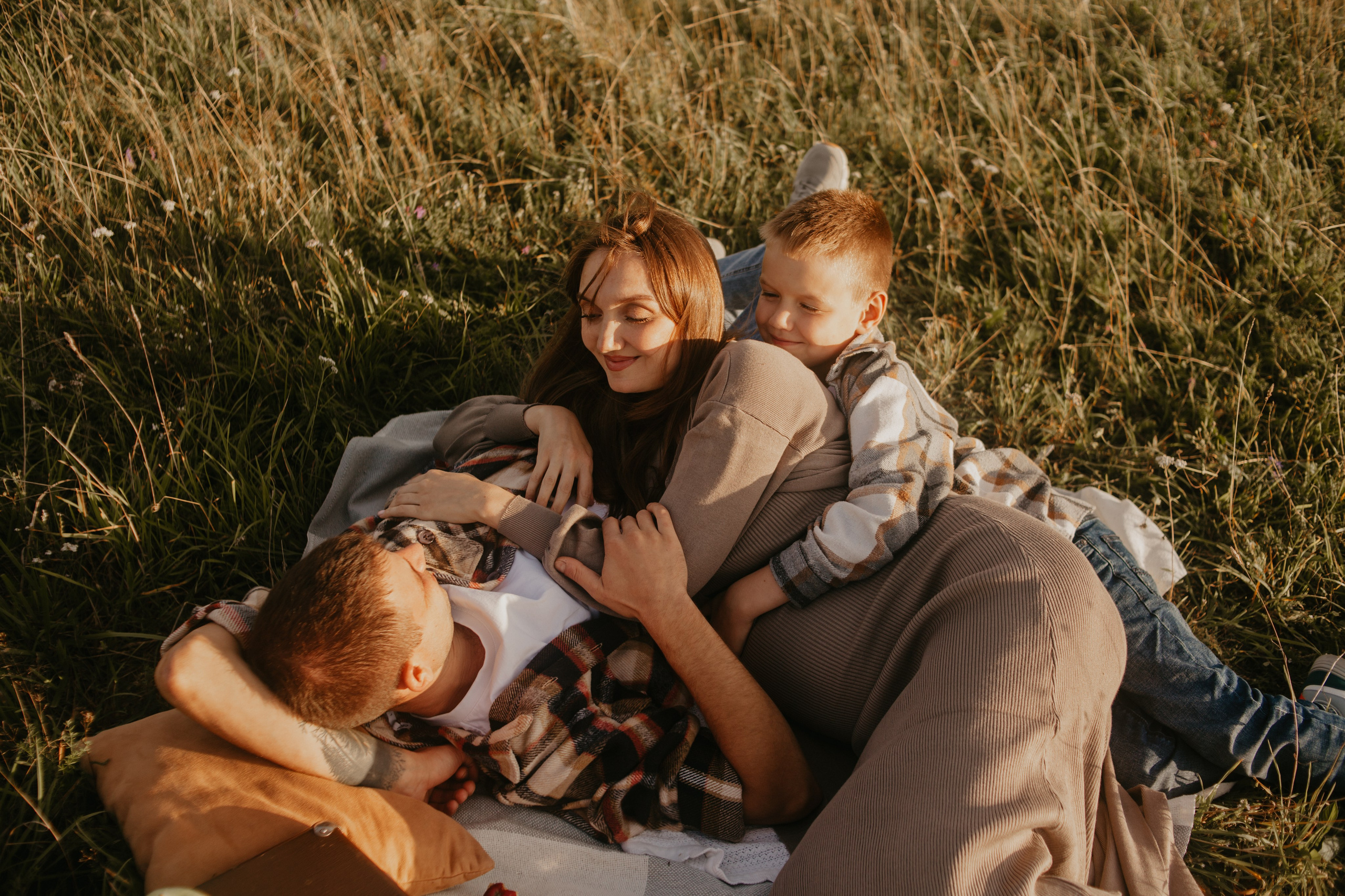 Лена, Вова и Марк — Семейная фотосессия. Семейный фотограф во Всеволожске и Санкт-Петербурге Юлия Капустина