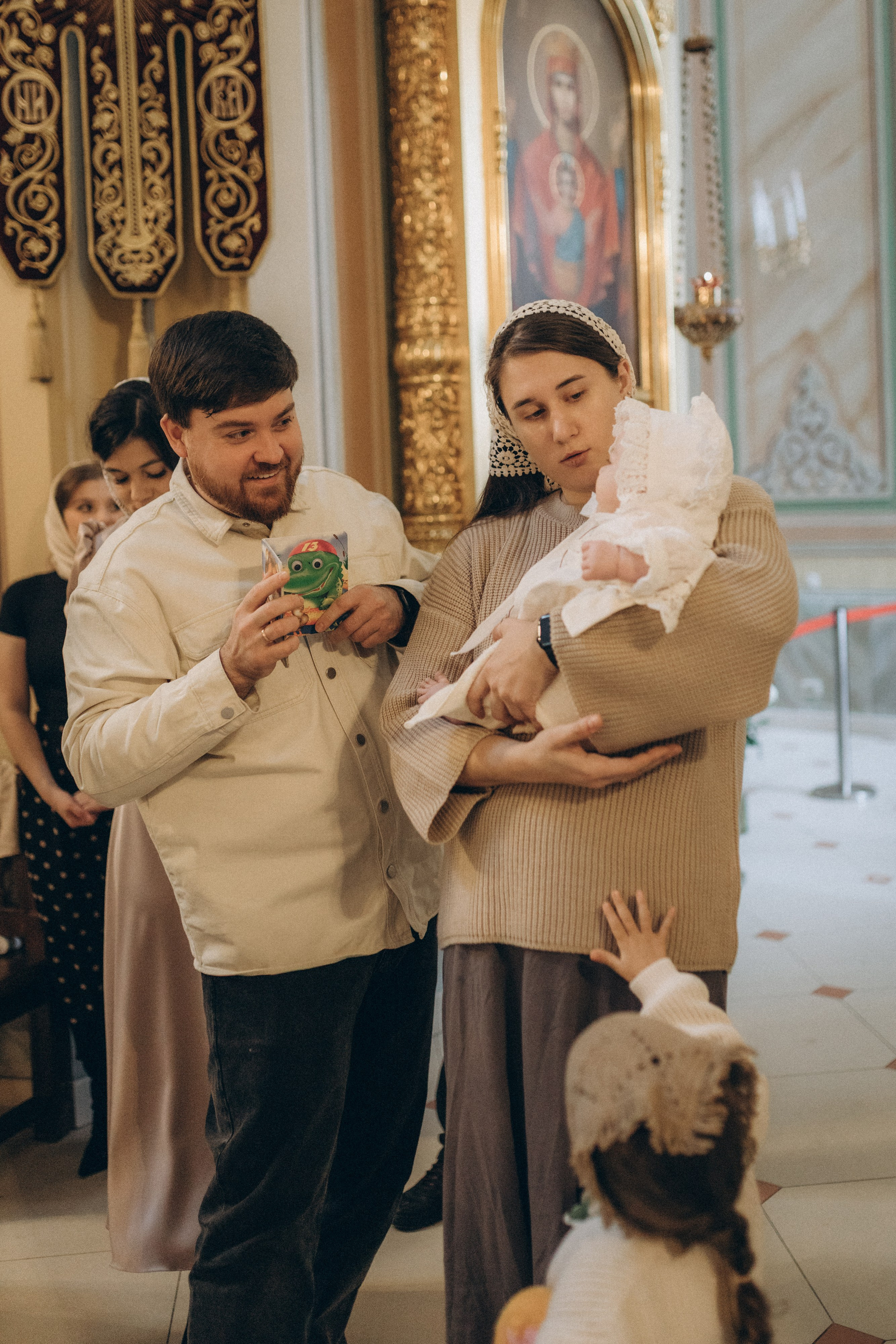 Крещение Анютки. Семейный фотограф и фотограф на роды в Ростове-на-Дону Мухина Виктория
