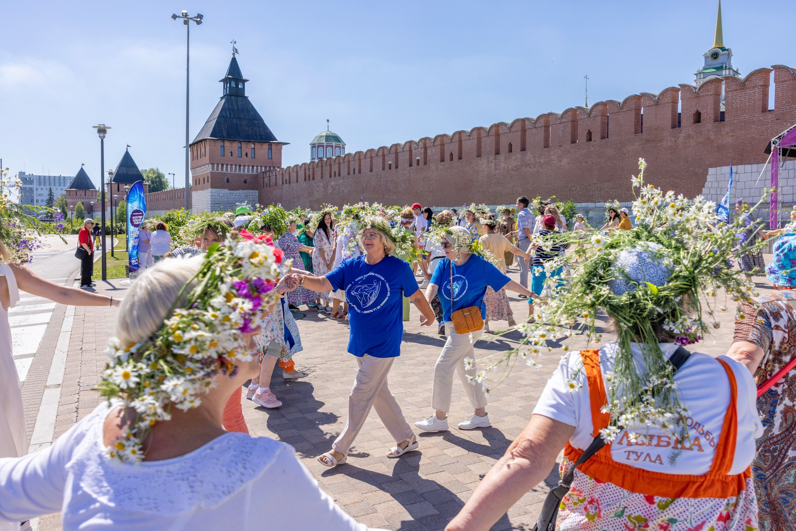 Фестиваль «Ромашковый хоровод». Северная ходьба. Фотограф в Туле Крупский АнДРей. Фотостудия «КАДР71» в Туле
