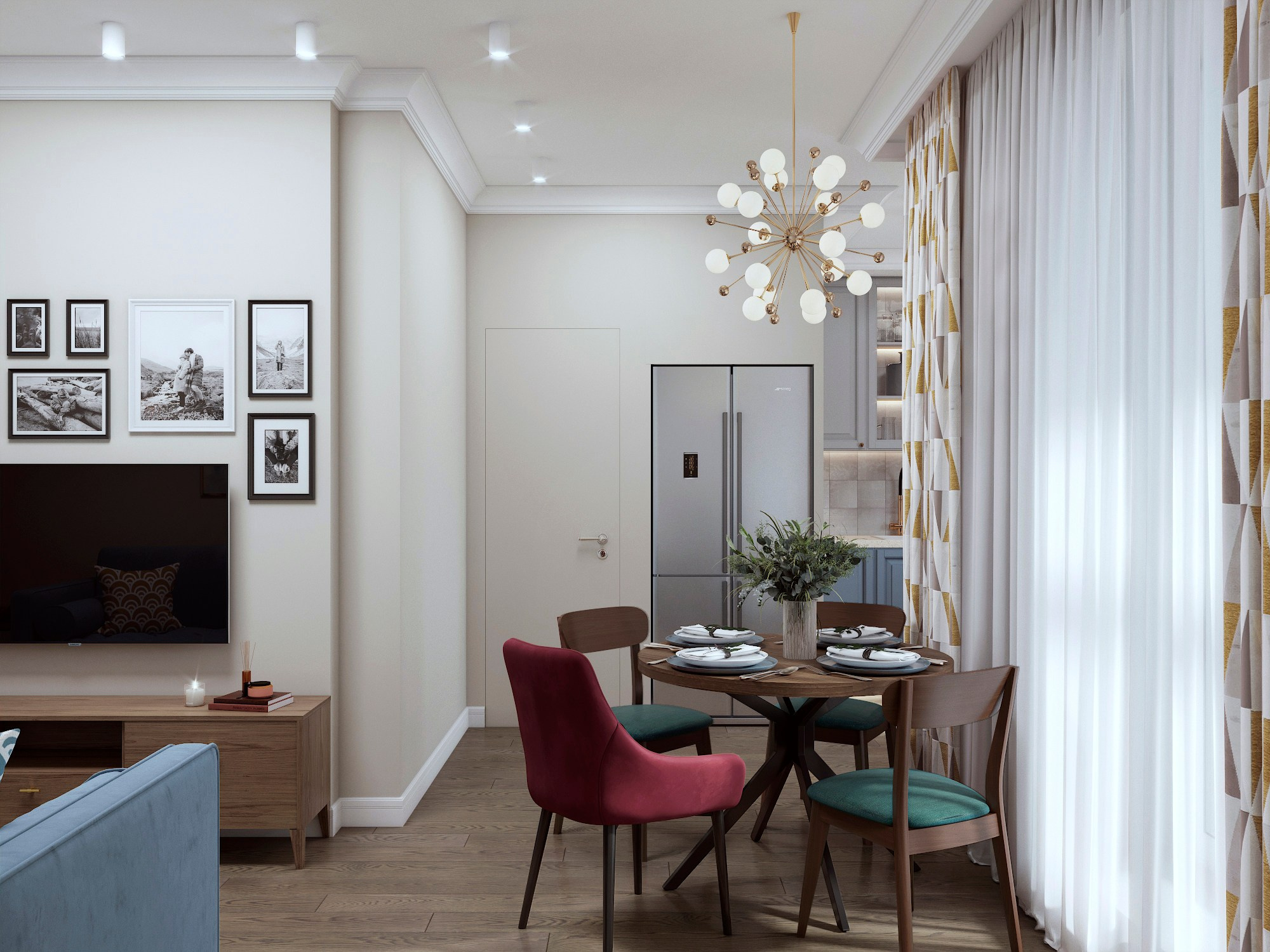 Квартира 70 метров в Жк Митино О2. Главная