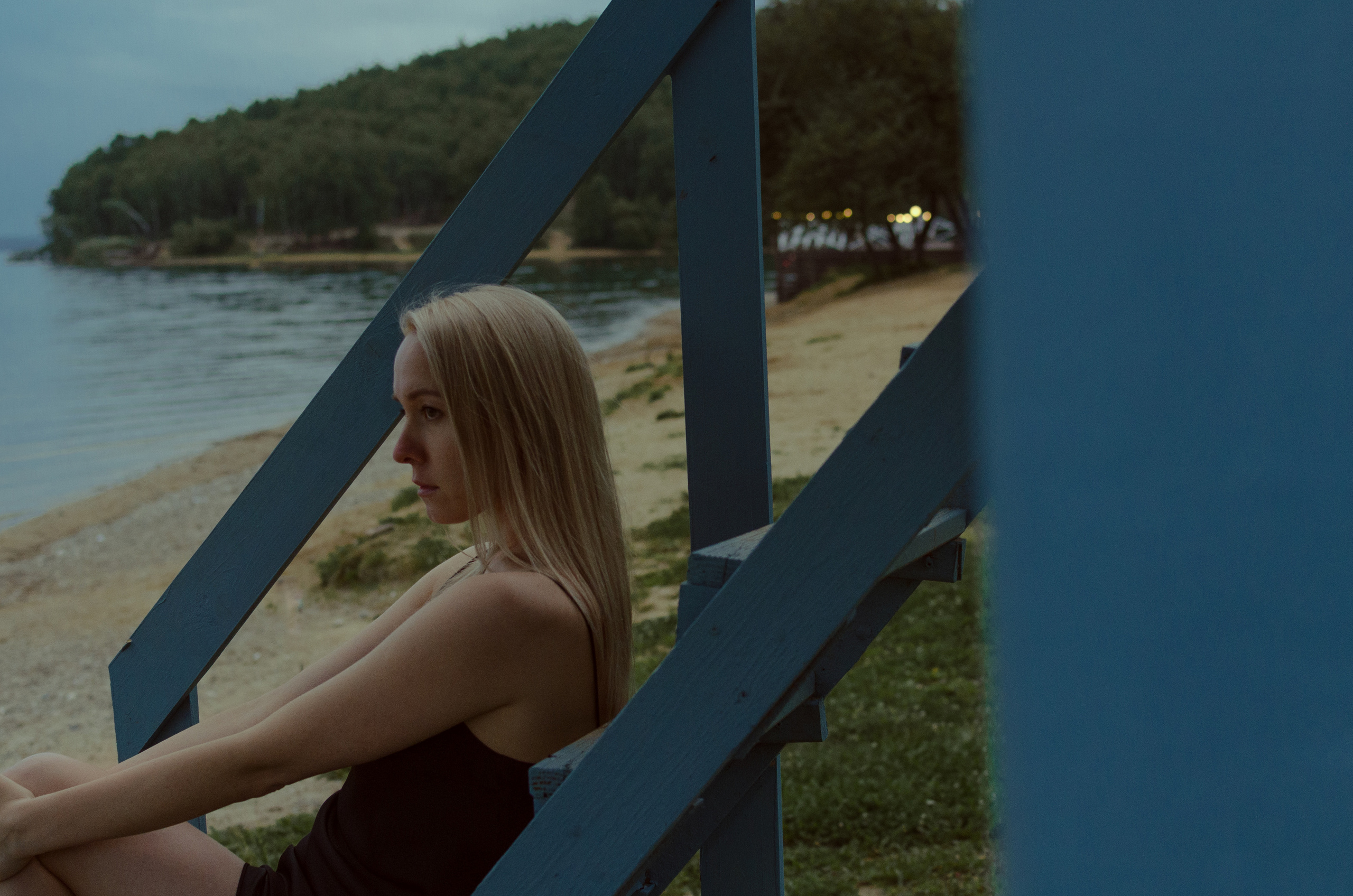 Летняя прогулочная фотосессия на пляже. Женский и семейный фотограф Анна Демина