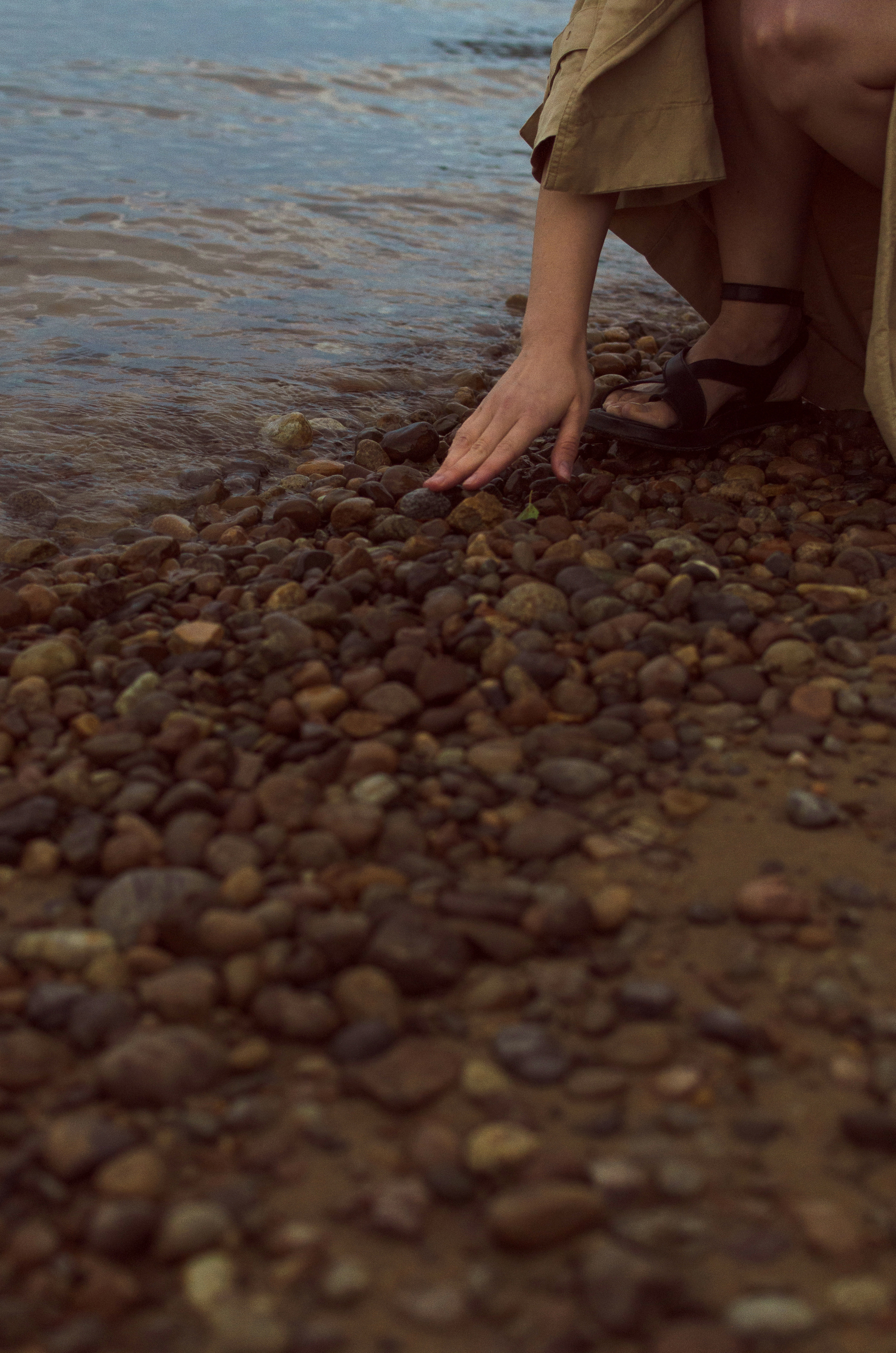 Летняя прогулочная фотосессия на пляже. Женский и семейный фотограф Анна Демина