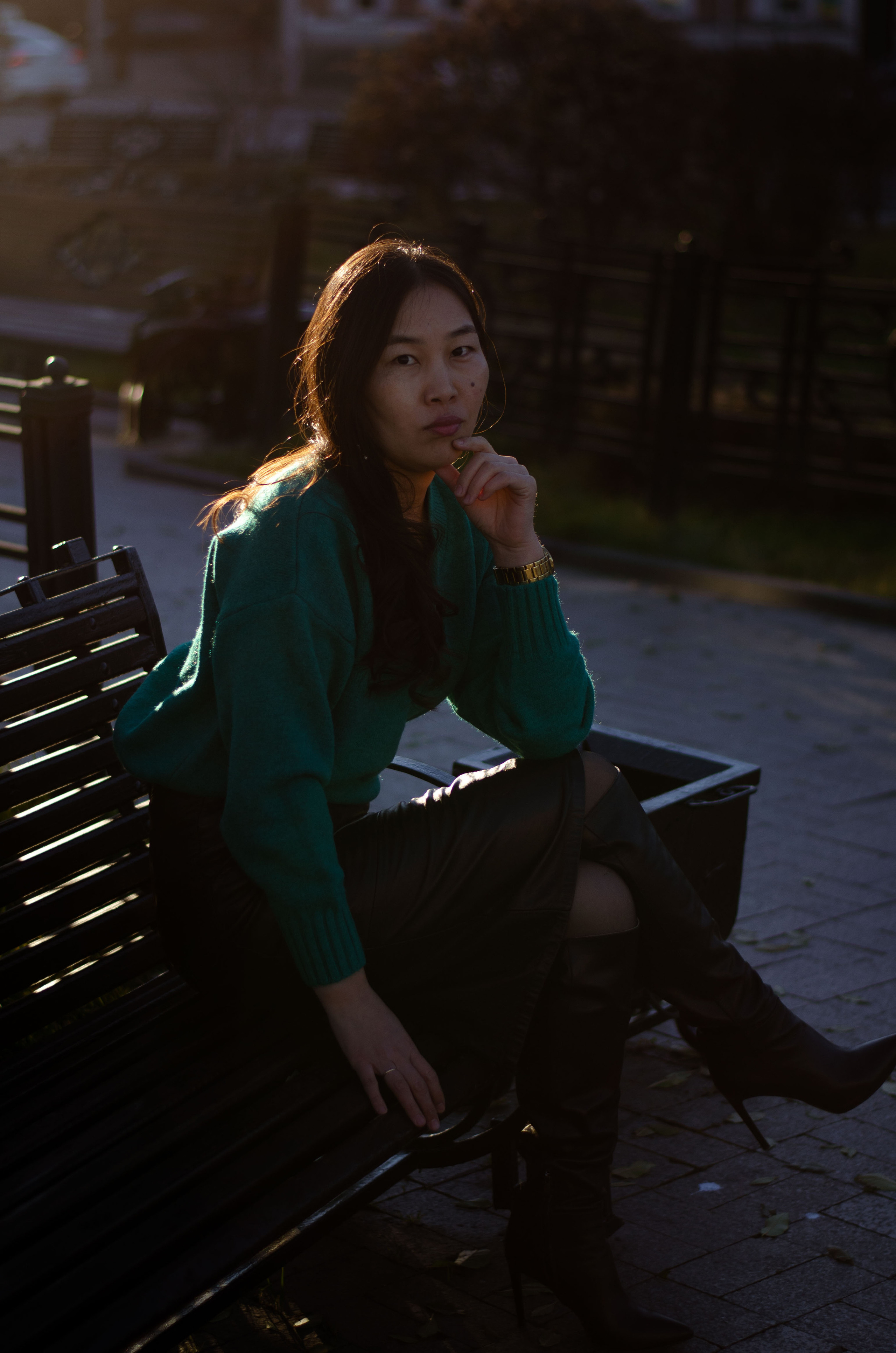 Creative Street photography for woman. Photographer Anna Demina