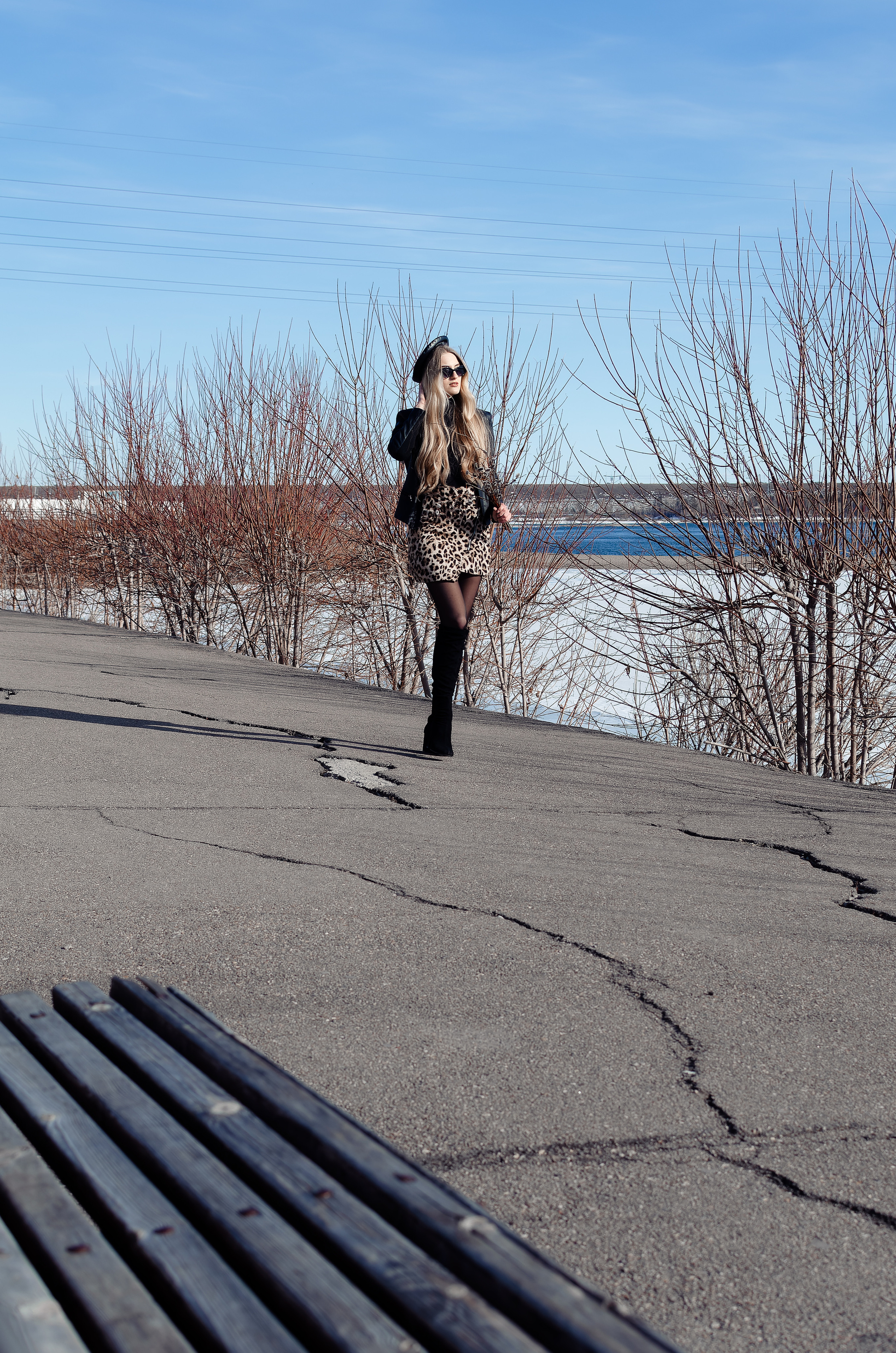 Creative Street photography for woman