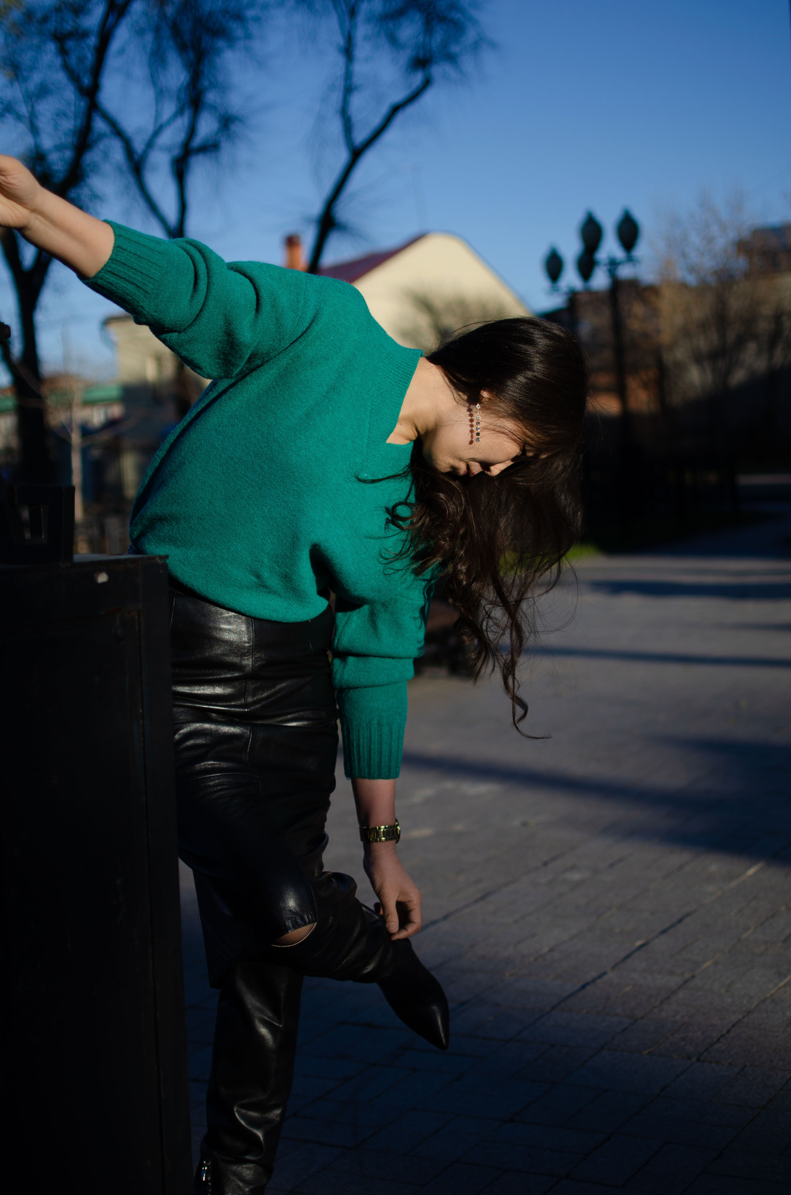 Creative Street photography for woman. Photographer Anna Demina