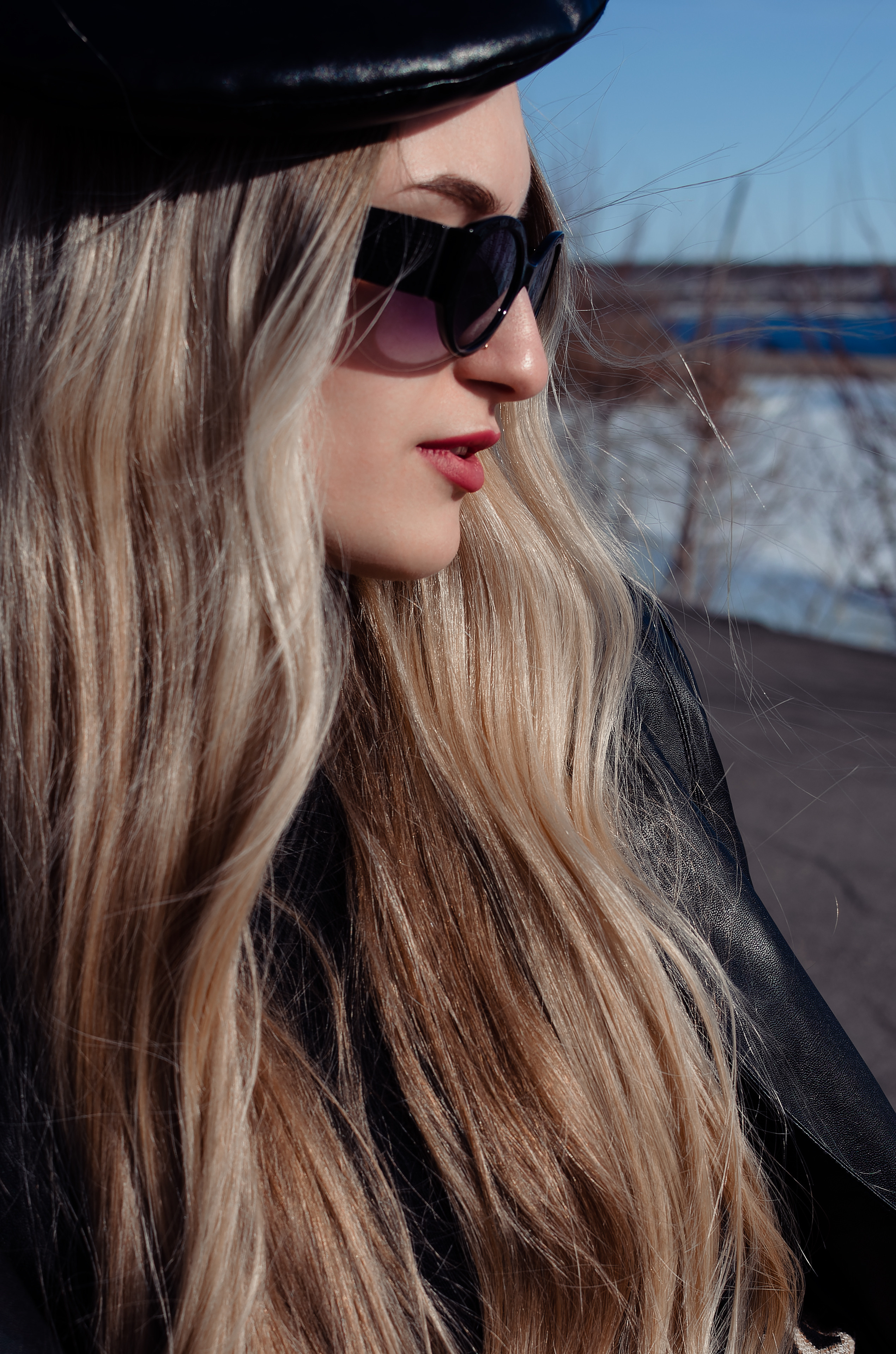 Creative Street photography for woman